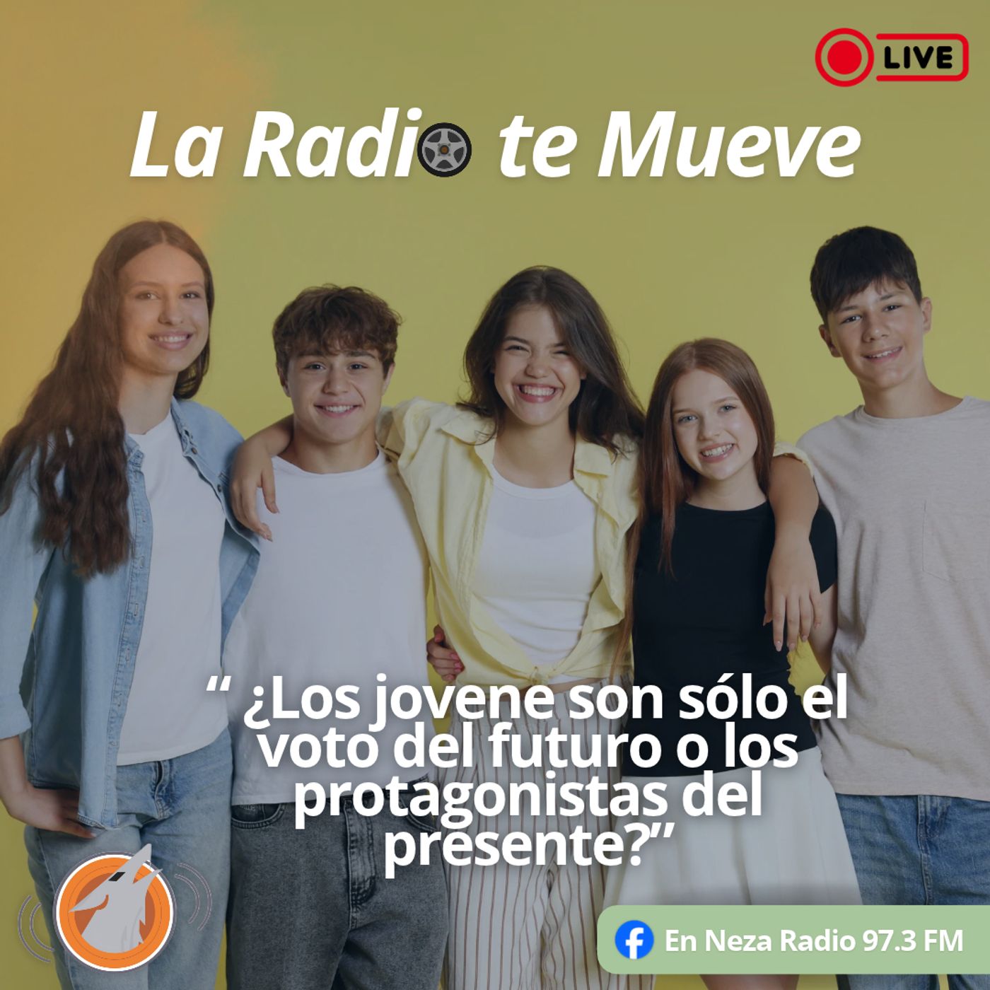 ¿Los jovenes son sólo el voto del futuro o los protagonistas del presente? La Radio Te Mueve episode artwork