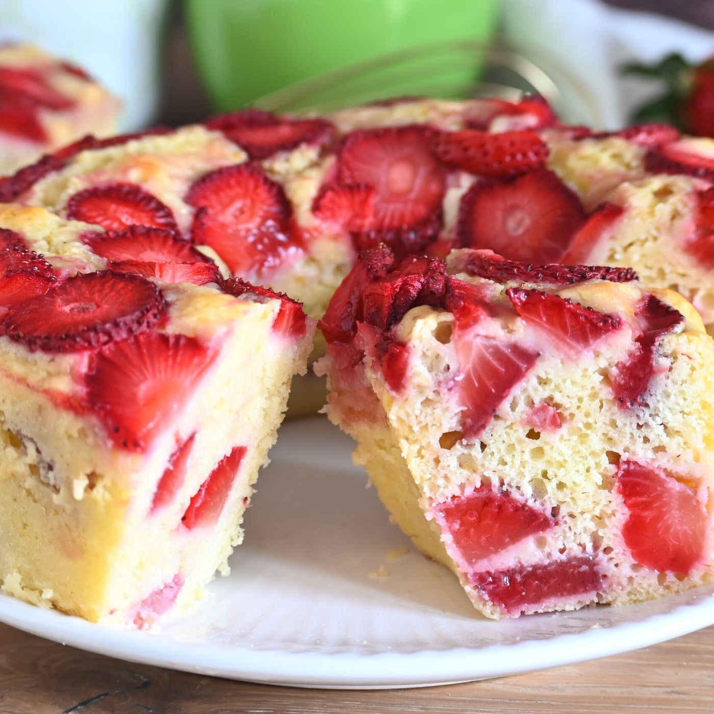 Ciambella Ricotta e Fragole