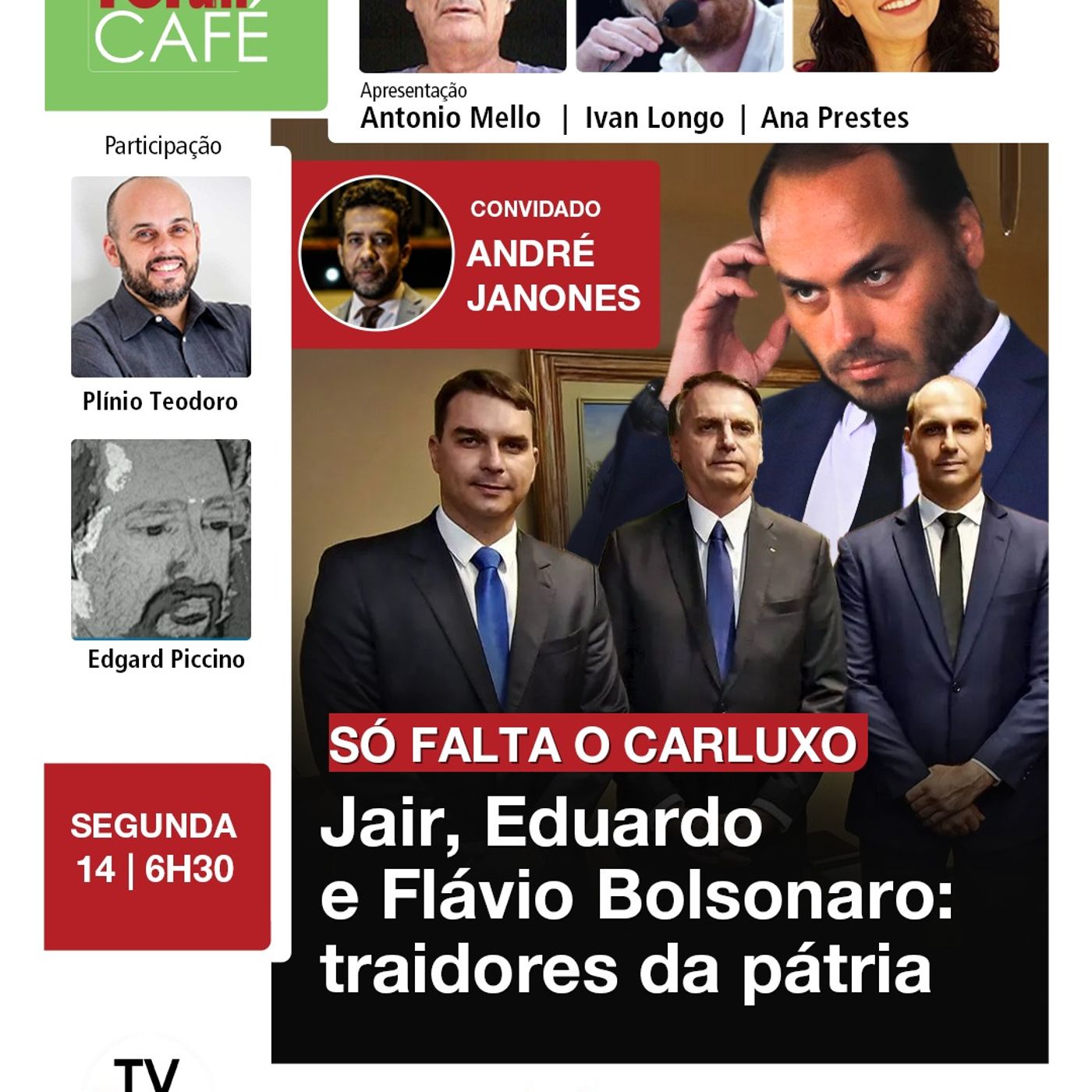 Golpe made in USA: Bolsonaro e Flávio no inquérito sobre a conspiração de Eduardo e Trump