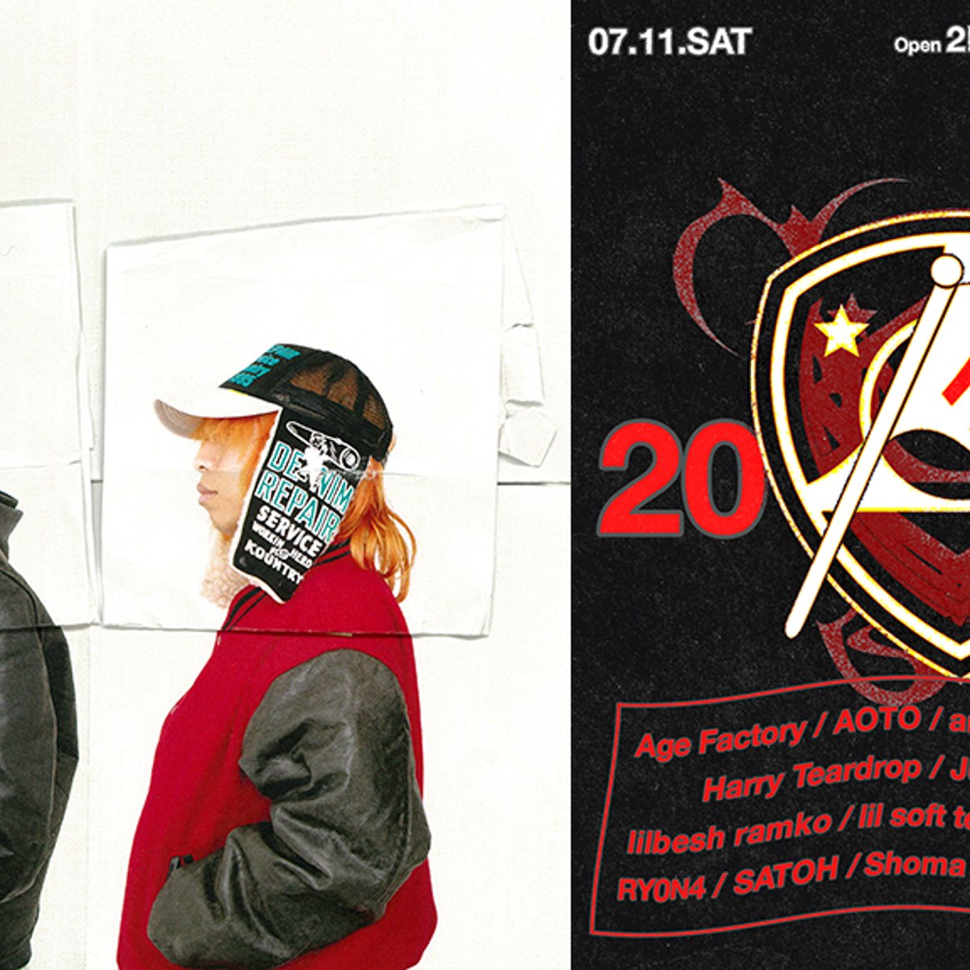 SATOH主催＜FLAG2026＞、第二弾出演者発表にCVLTE、Harry Teardrop、lilbesh ramko、rirugiliyangugili episode artwork