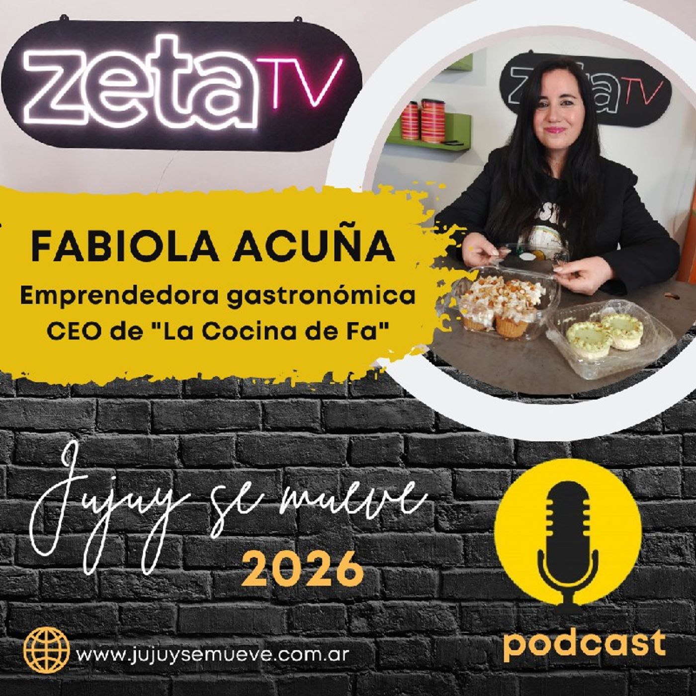 🔴 DE LA SALUD AL ÉXITO: FABIOLA ACUÑA Y SU EMPRESA DE COMIDA SALUDABLE 🥗✨ episode artwork