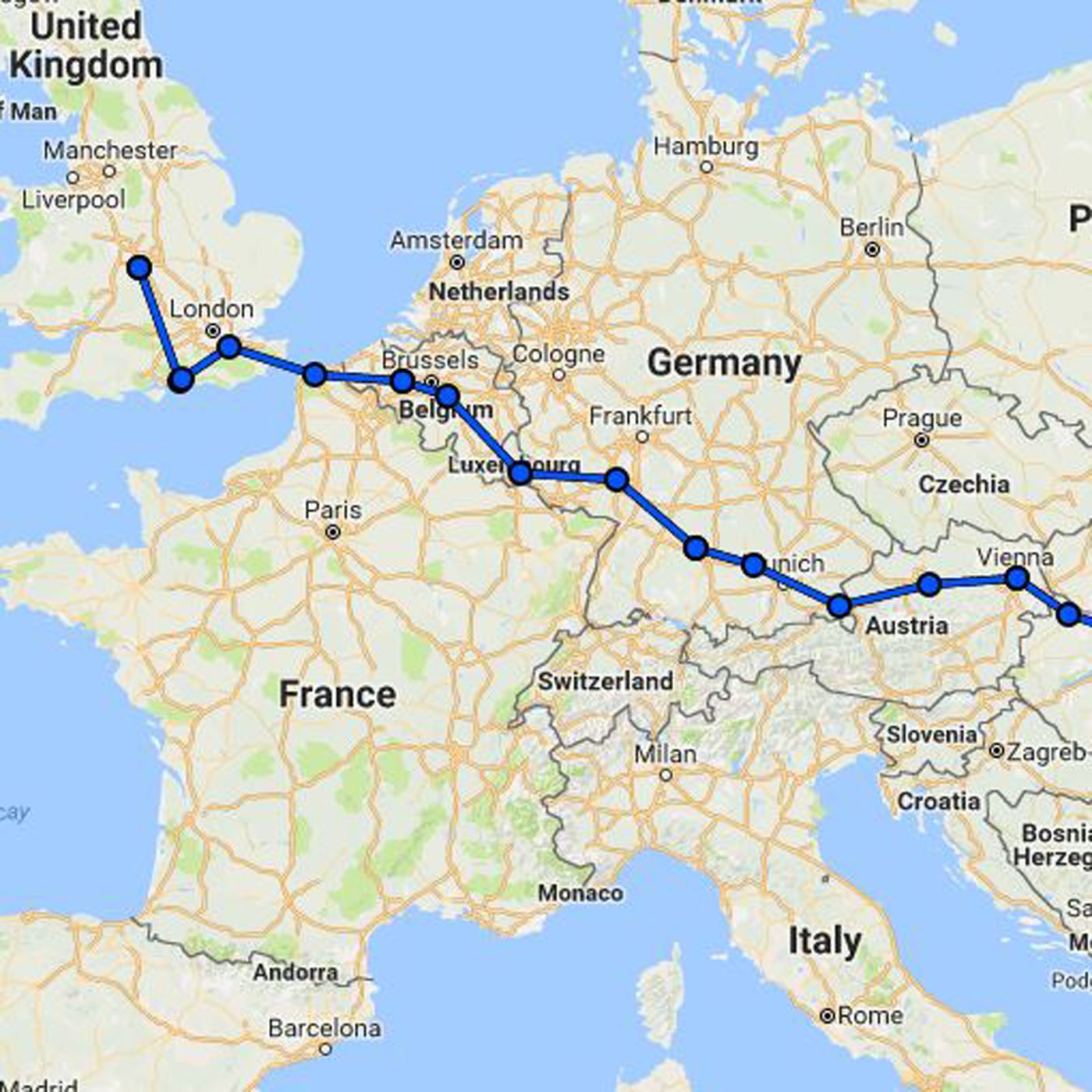 06: Mad Dash Across Europe episode artwork