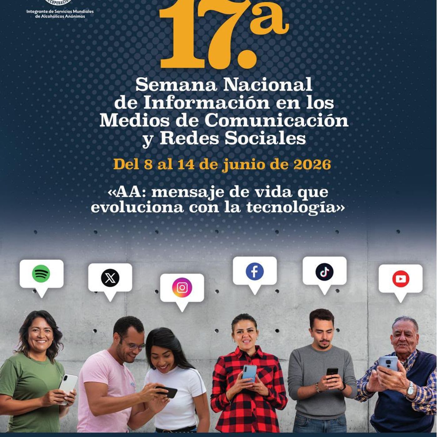 Episodio Especial - 17va Semana Nacional de Información en los Medio de Comunicación y Redes Sociales de Alcohólicos Anónimos episode artwork