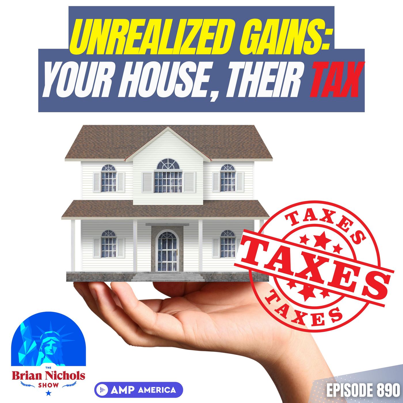 890: Why You Should Worry About Taxing Unrealized Gains | Kamala Harris' New Tax Plan EXPLAINED - podcast episode cover