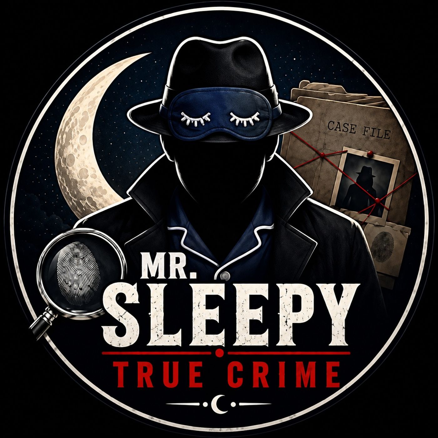 Mr. Sleepy True Crime podcast artwork