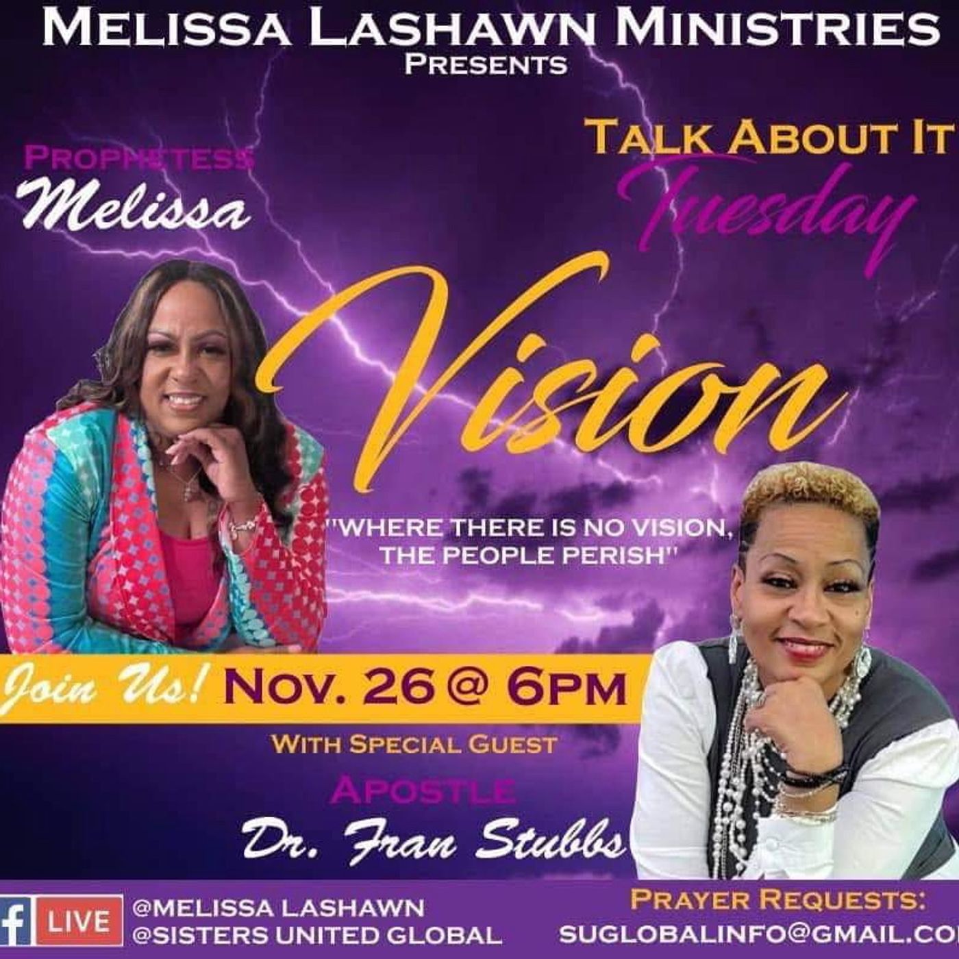 Apostle Fran Stubbs