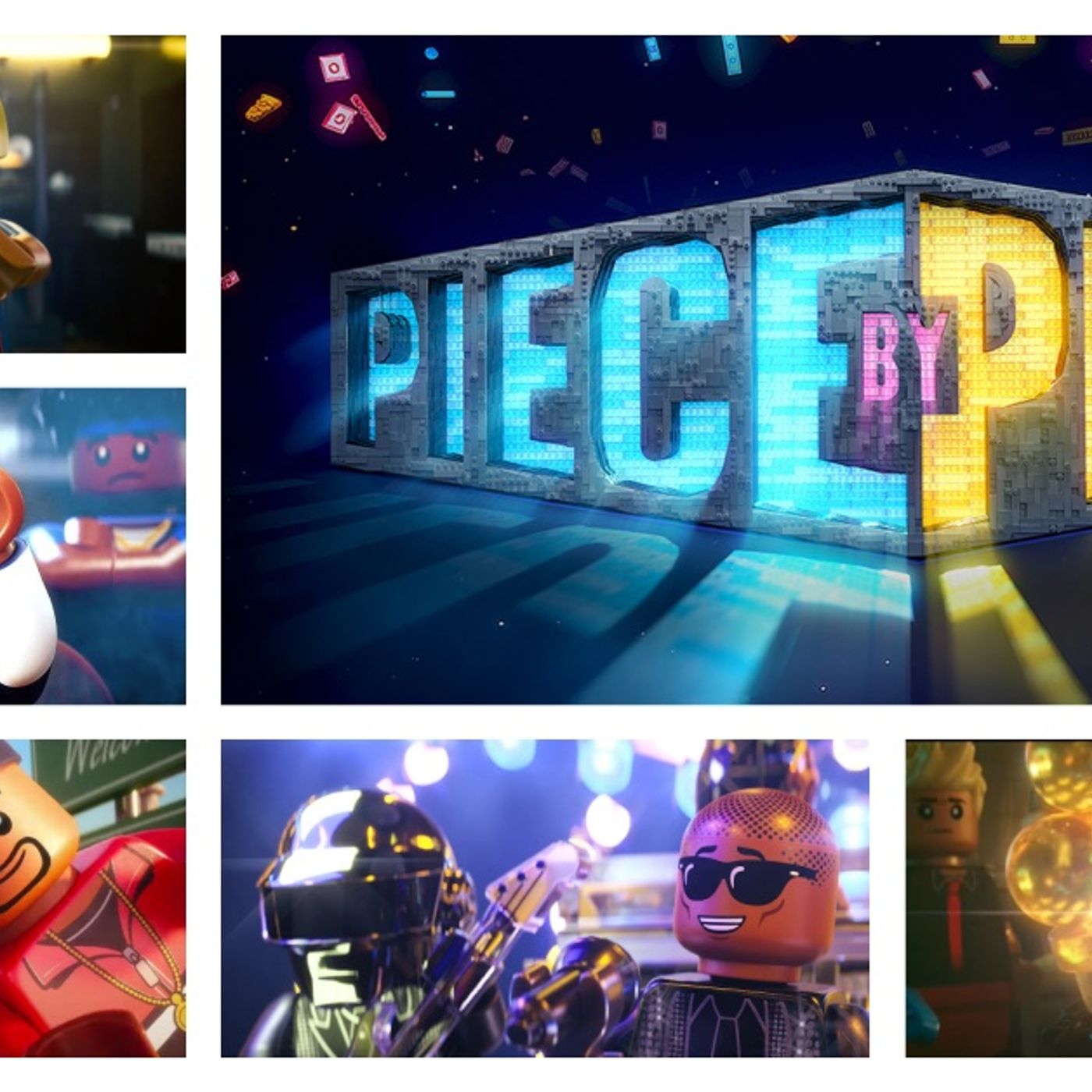 Pharrell's Vivid Imagination And The Power Of Lego Energize PIECE BY PIECE episode artwork