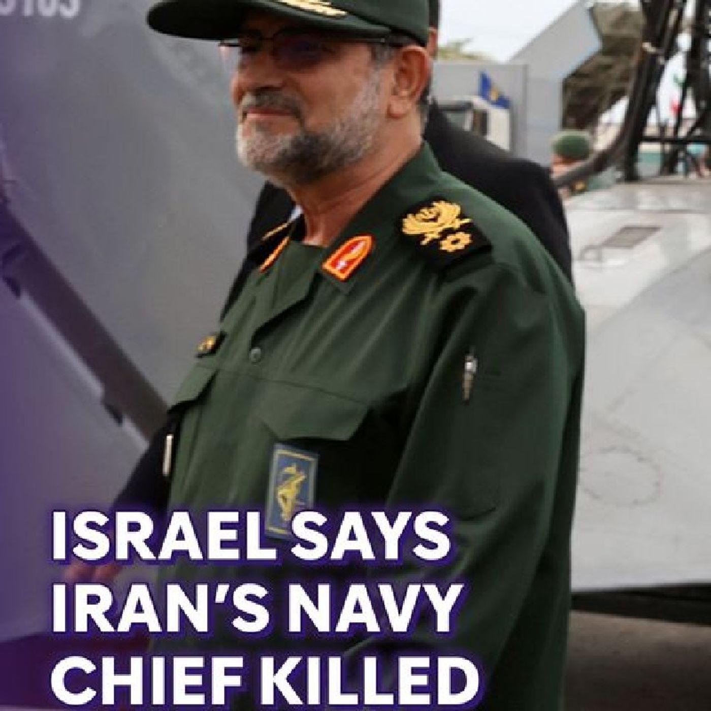 Israel says it has killed Iran's Navy Commander, Alireza Tangsiri, who it has blamed for blocking shipping in the Strait of Hormuz. Iran has episode artwork