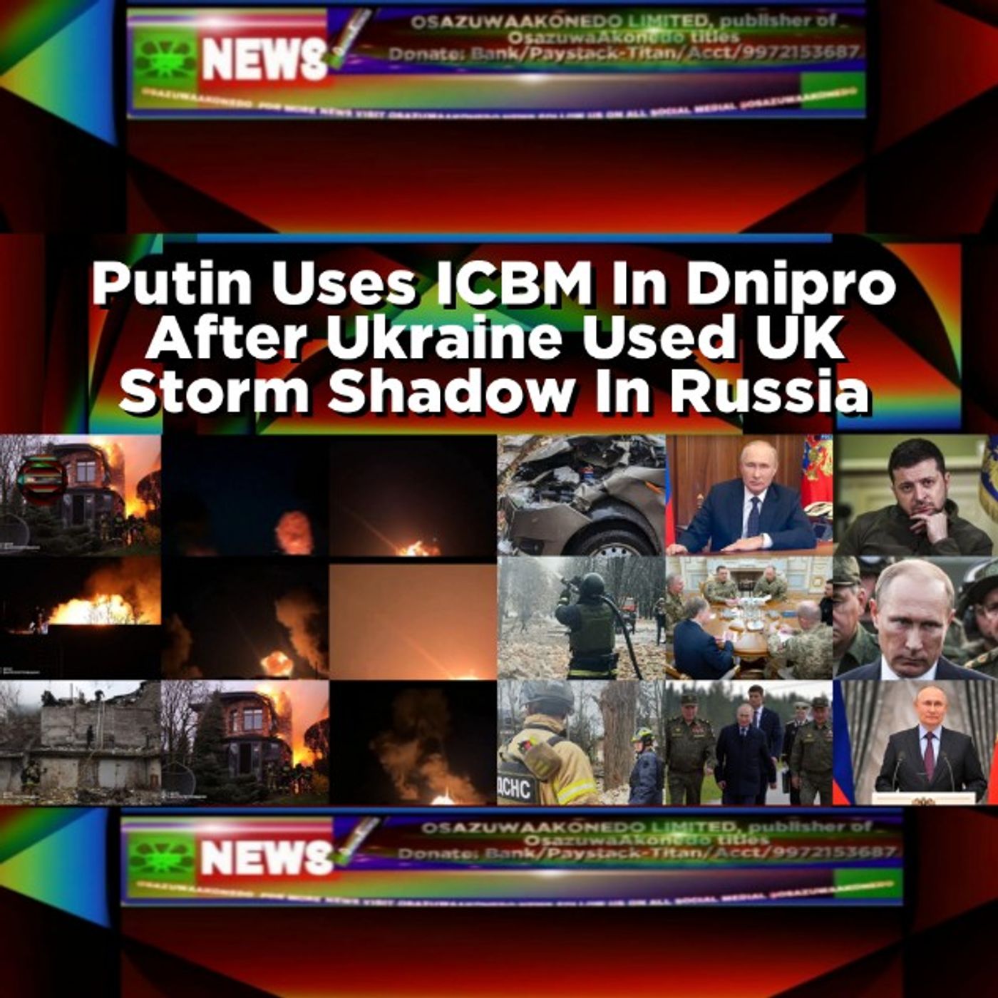 Putin Uses ICBM In Dnipro After Ukraine Used UK Storm Shadow In Russia episode artwork