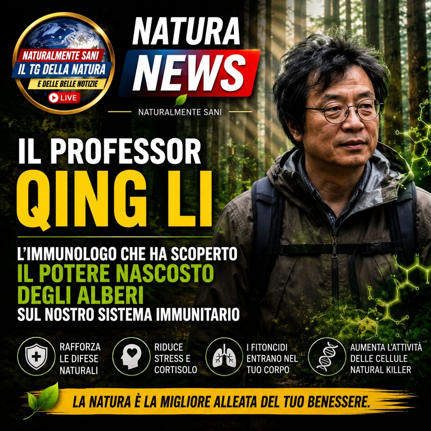La foresta può rafforzare il sistema immunitario: ecco come episode artwork