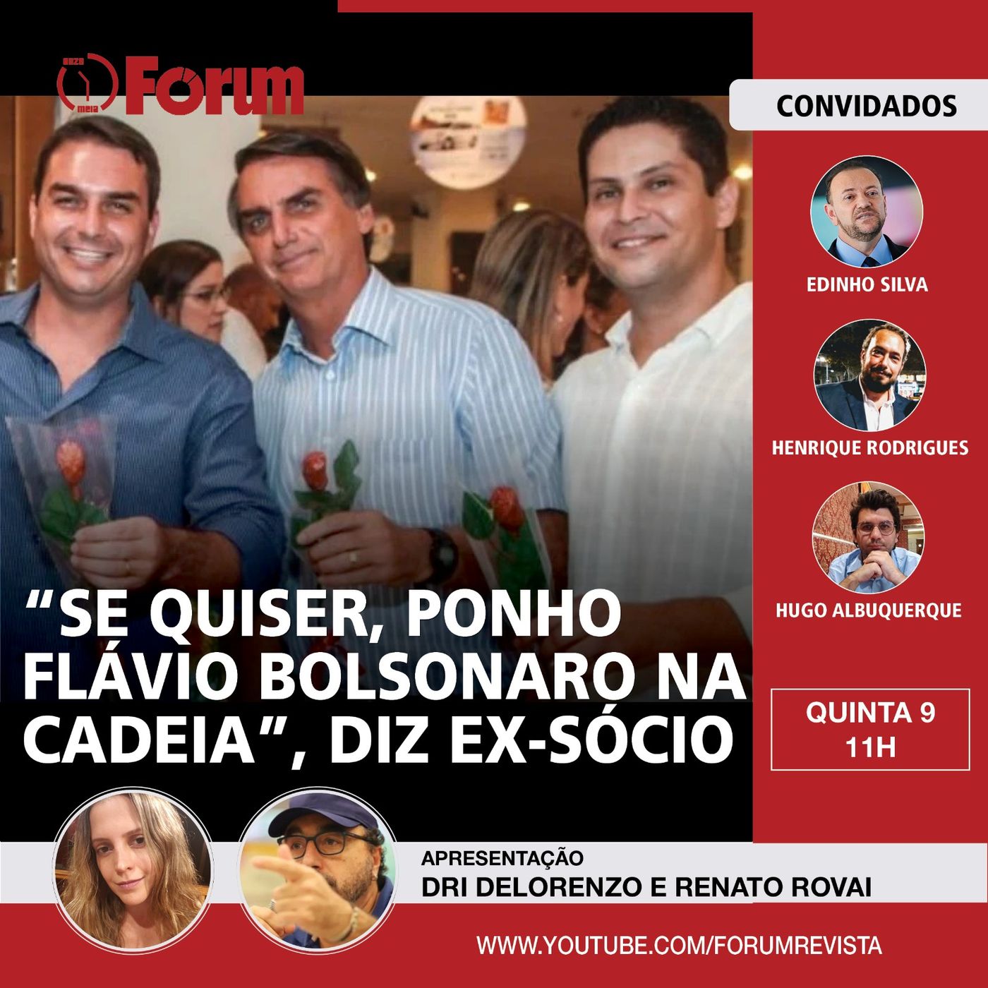 Envolvido em rachadinhas, Flávio Bolsonaro é ameaçado por ex-sócio: "Se quiser ponho ele na cadeia" episode artwork