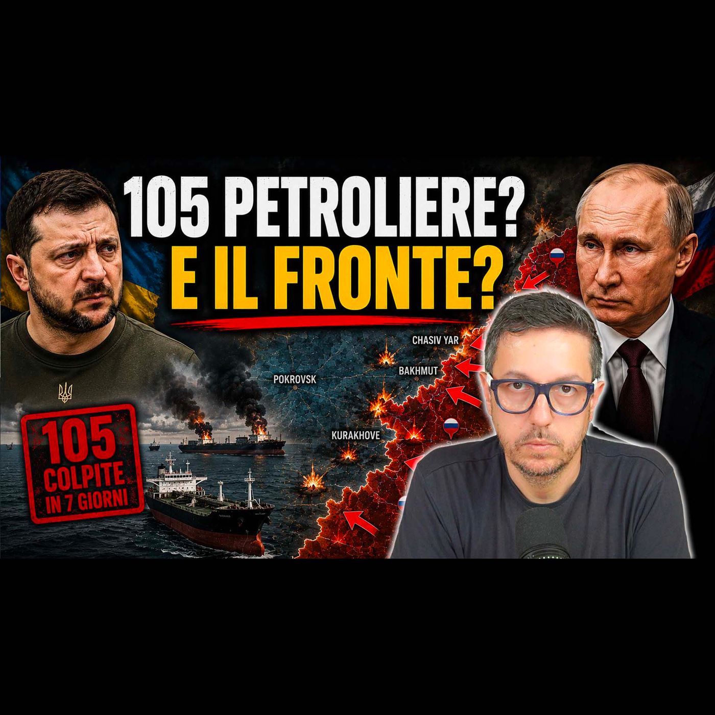 KIEV DICE DI AVER COLPITO 105 PETROLIERE IN 7 GIORNI. MA MOSCA AVANZA AL FRONTE