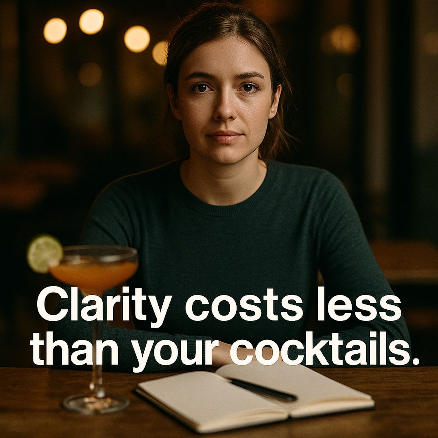 Clarity costs less than your cocktails. episode artwork