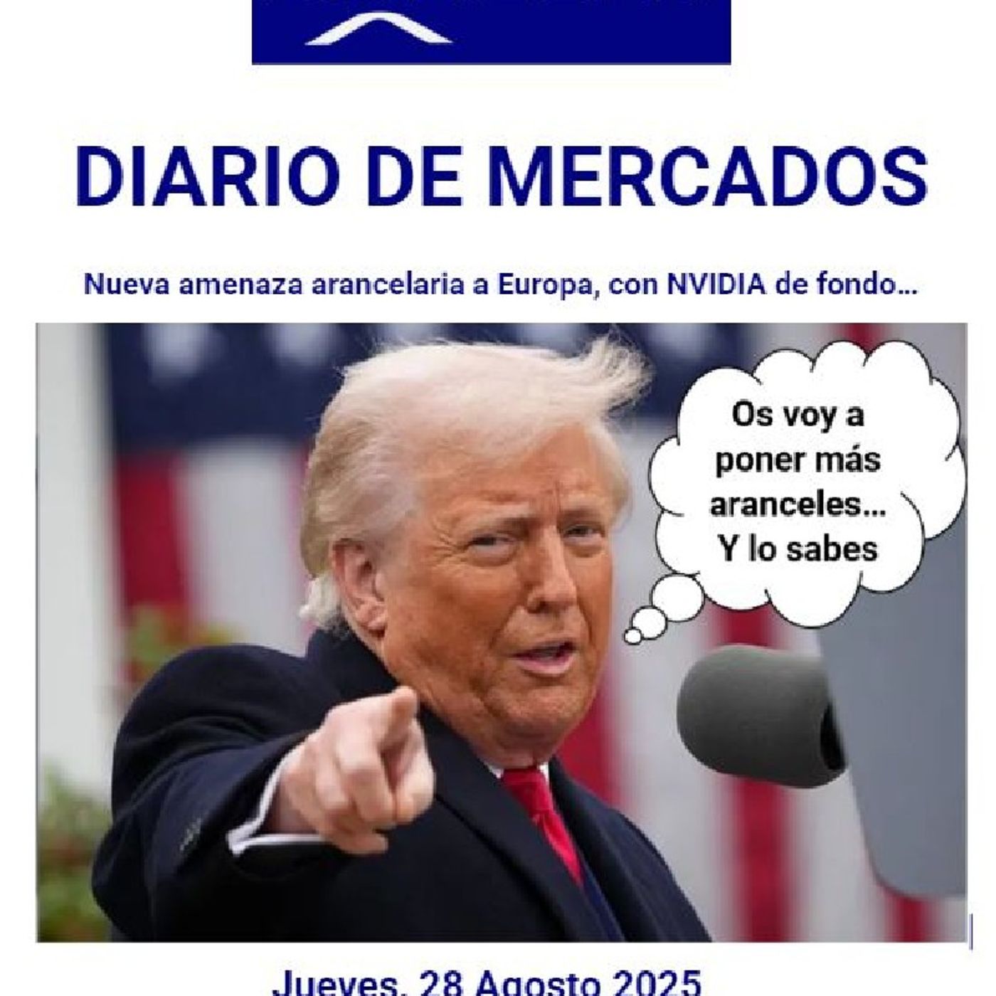 PODCAST PREMIUM DIARIO DE MERCADOS Jueves 28 Agosto 2025 episode artwork