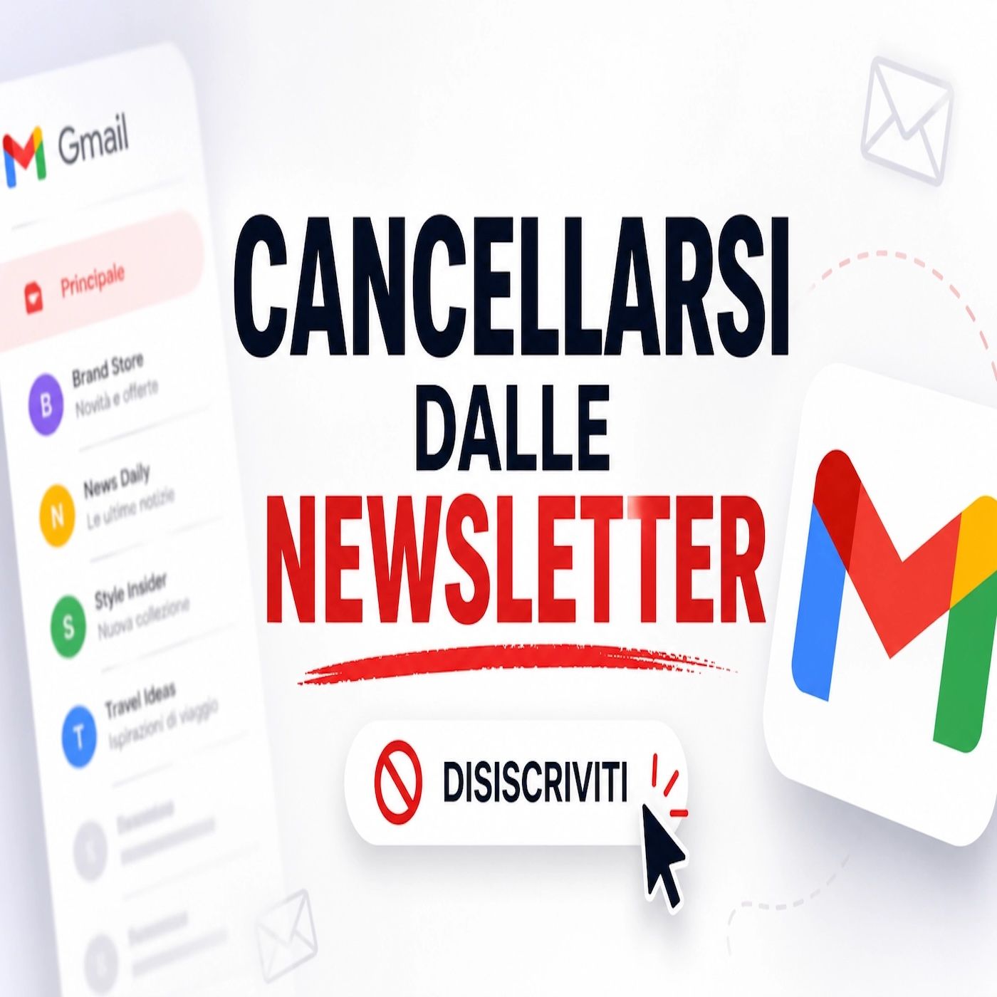 Come cancellarsi dalle newsletter Gmail in un clic episode artwork