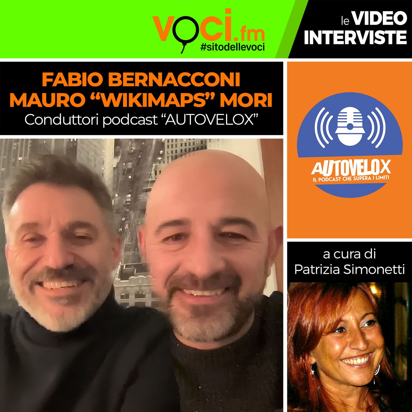 "AUTOVELOX": FABIO BERNACCONI e MAURO MORI su VOCI.fm - clicca play e ascolta l'intervista episode artwork
