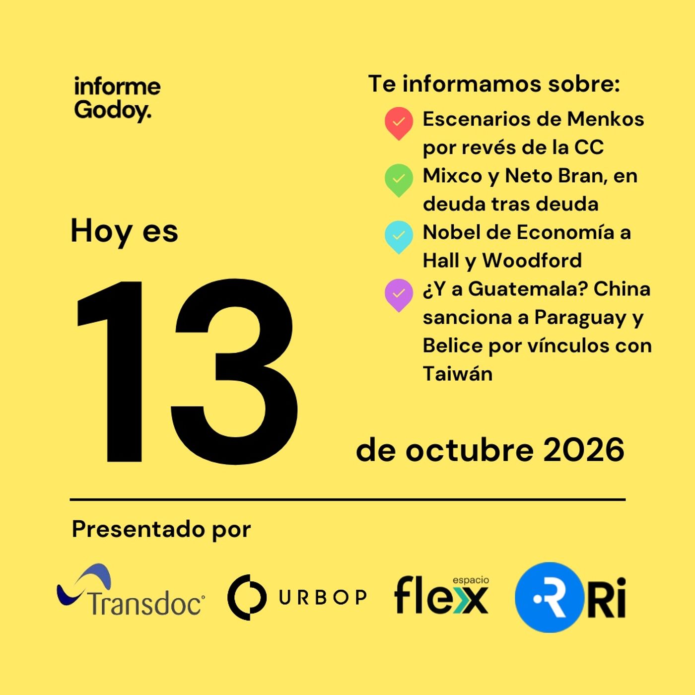 Portada de informeGodoy.