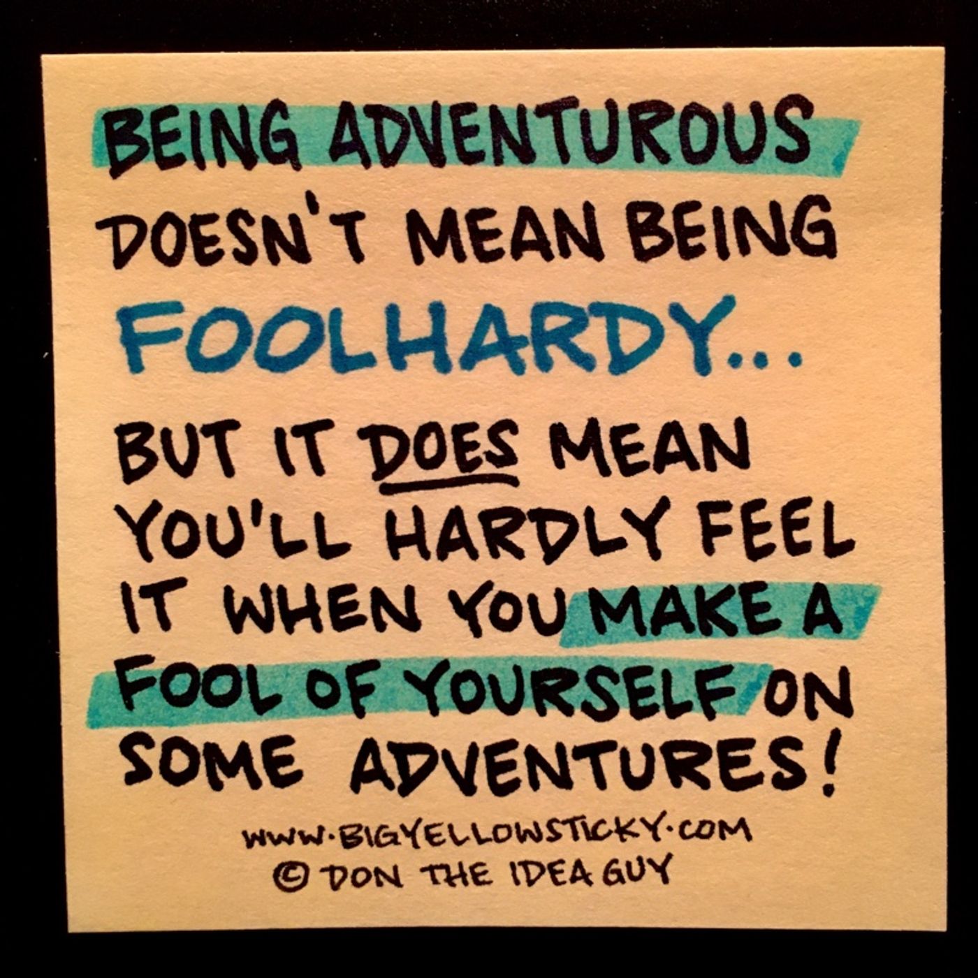 Foolhardy Adventures : BYS 290
