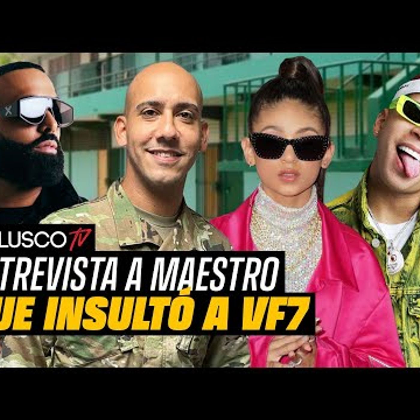 256. Eladio Carrión insulta maestro por ofender a cantante VF7. Maestro le responde aquí