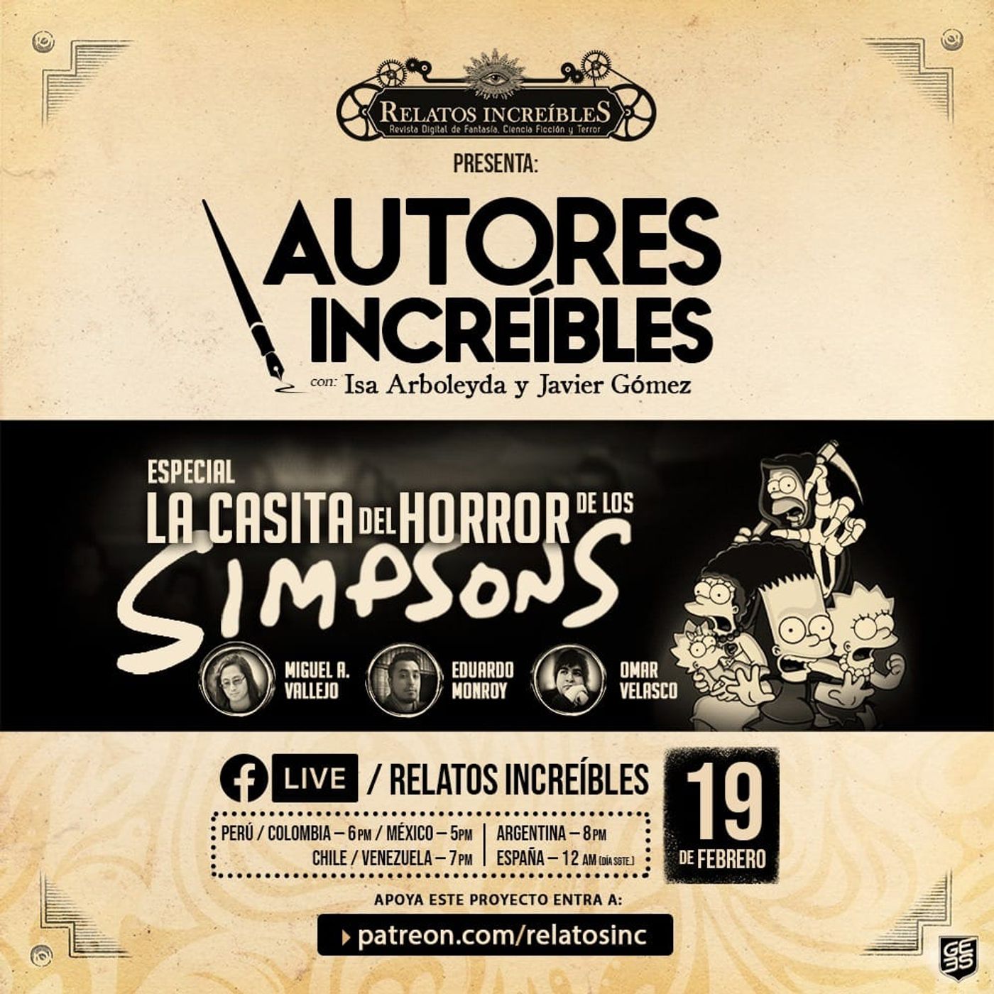 Autores Increíbles
