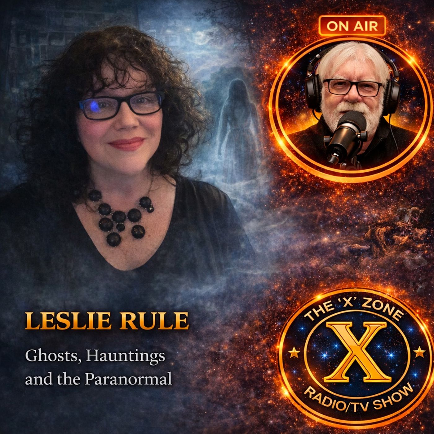 Rob McConnell Interviews - LESLIE RULE - Ghosts, Hauntings and the Paranormal