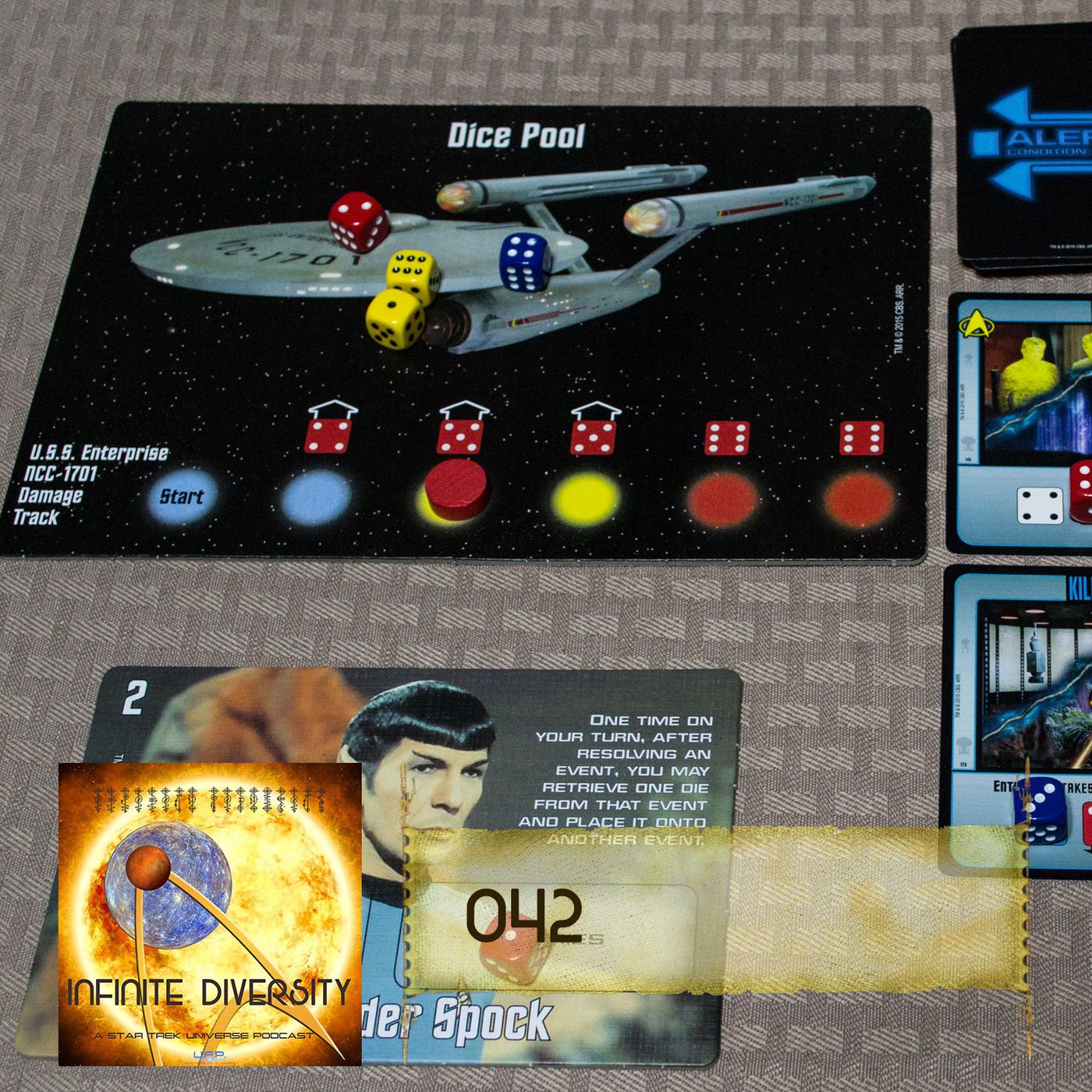 ID: 042: Five Year Mission Board Game