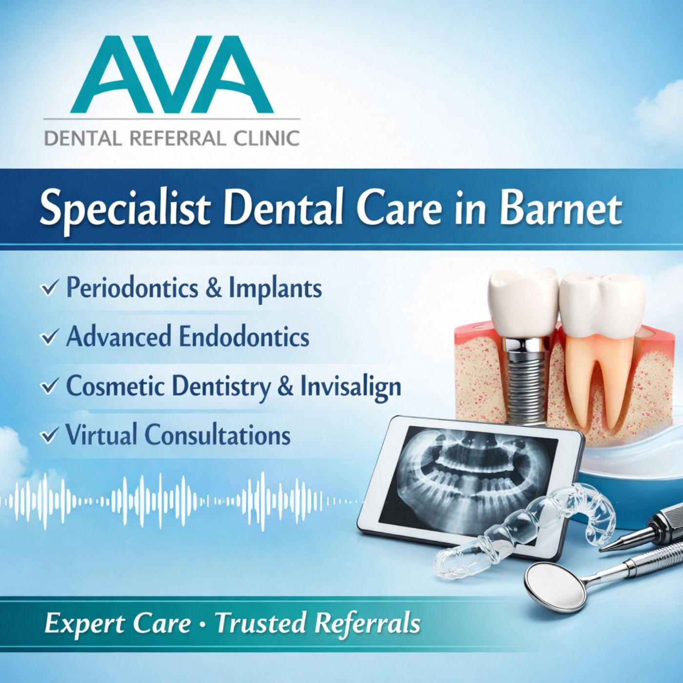 AVA Dental Referral Clinic: Specialist Dental Care in the Heart of Barnet episode artwork