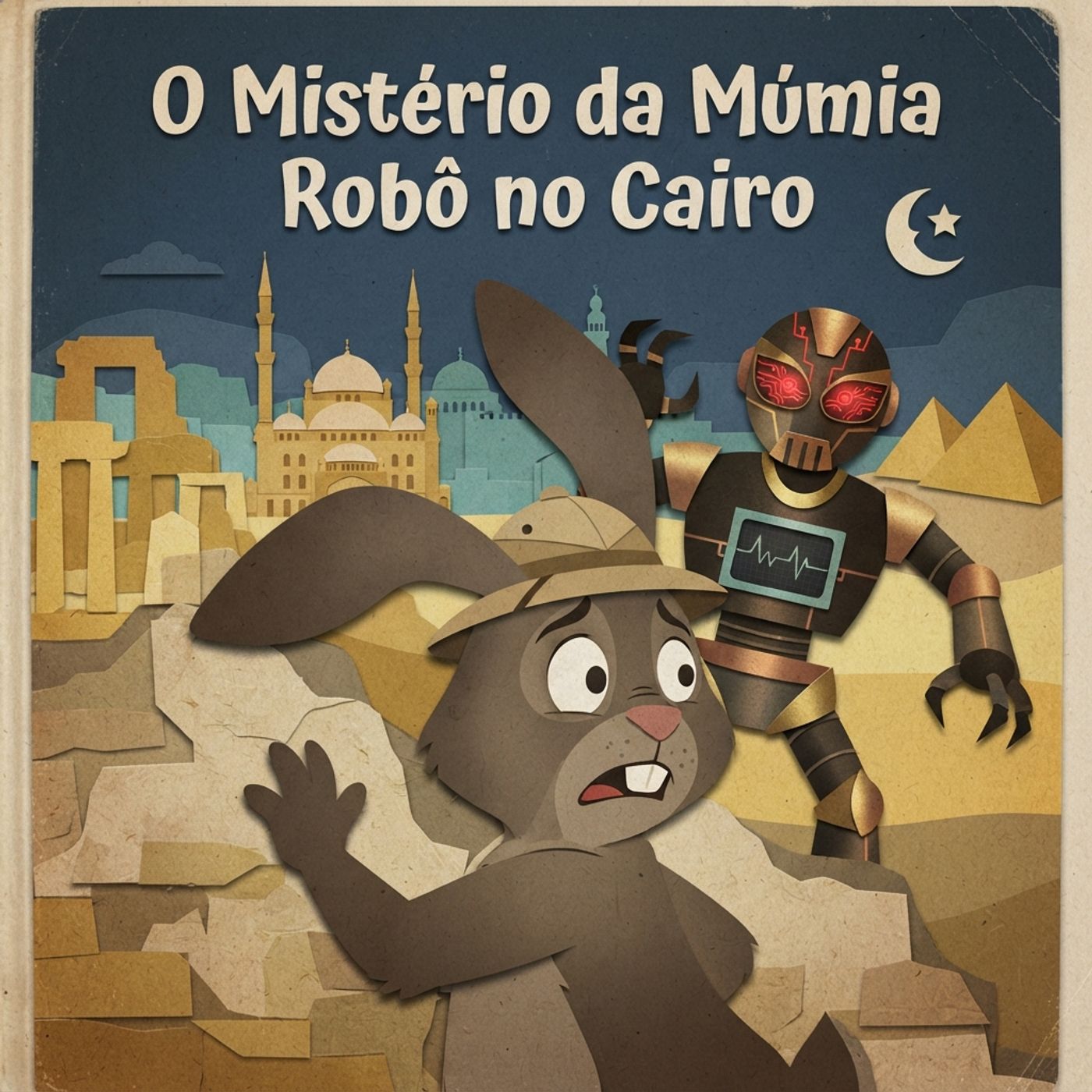 Bun Amigos e a Múmia Robô do Cairo ｜ Aventura Animal