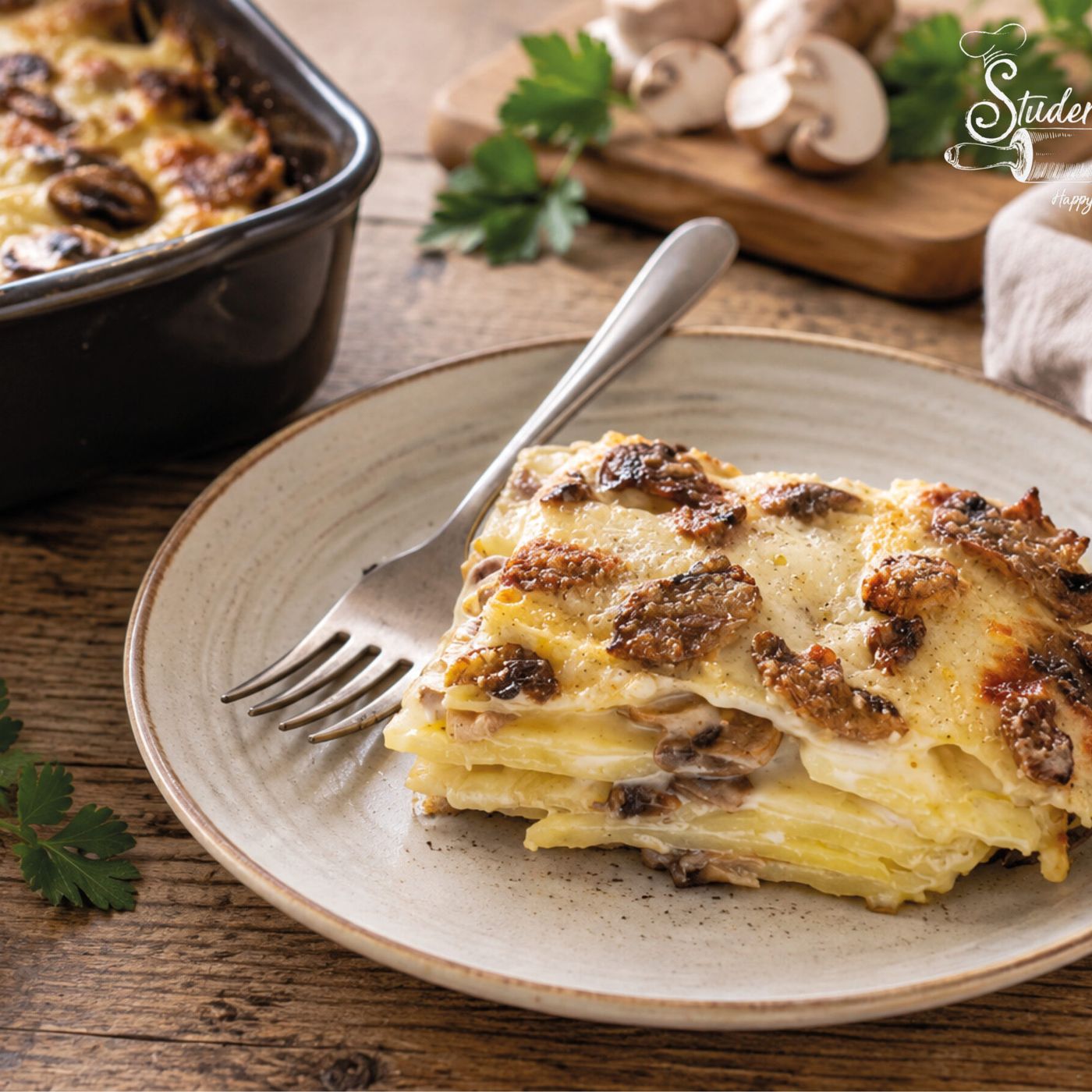 TORTINO DI FUNGHI E PATATE Con Besciamella Vegana episode artwork