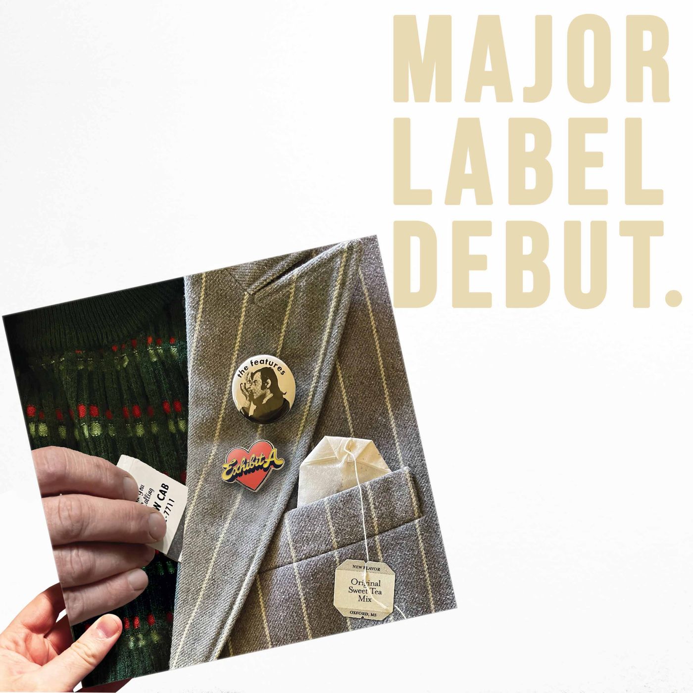 The Features - "Exhibit A" with Rollum Haas — Major Label Debut cover
