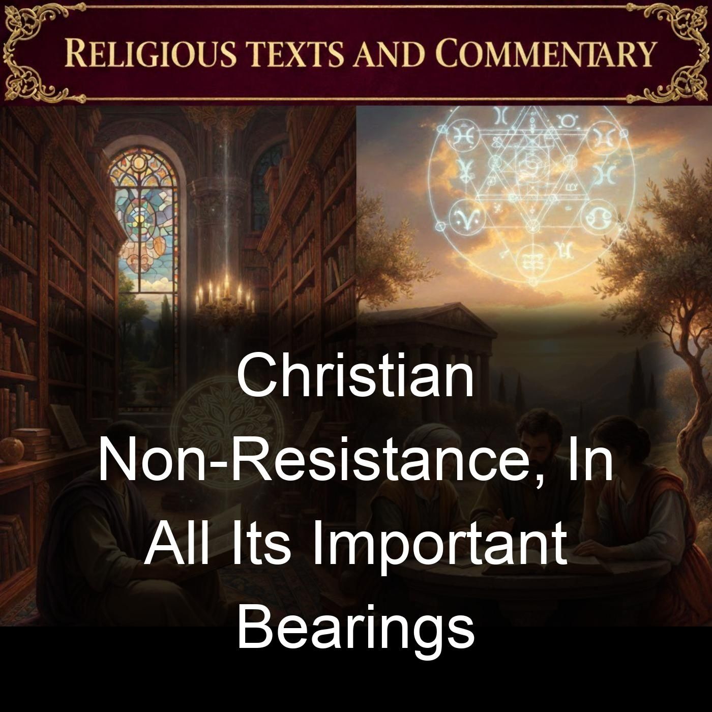 Christian Non-Resistance, In All Its Important Bearings cover art