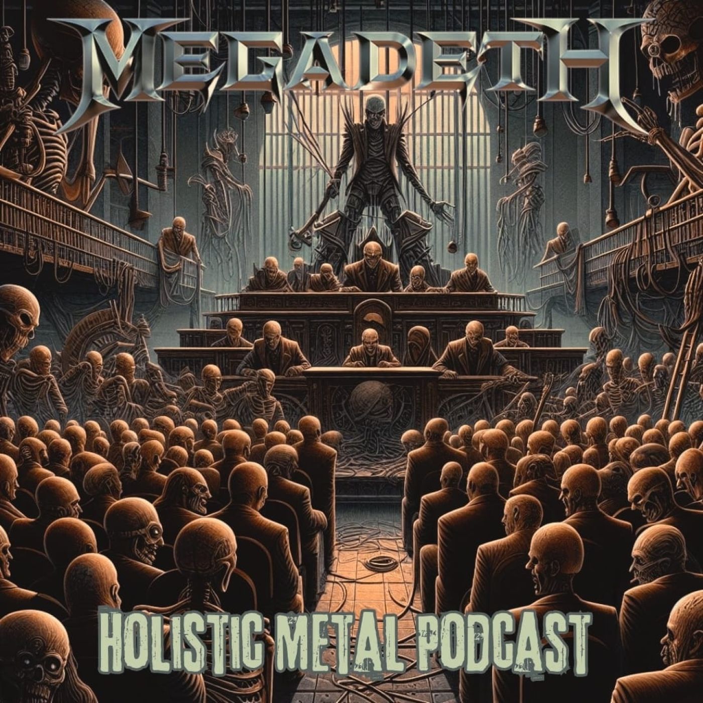Holistic Metal Podcast 5x02 Megadeth 20th Aniversario"The system has failed" episode artwork