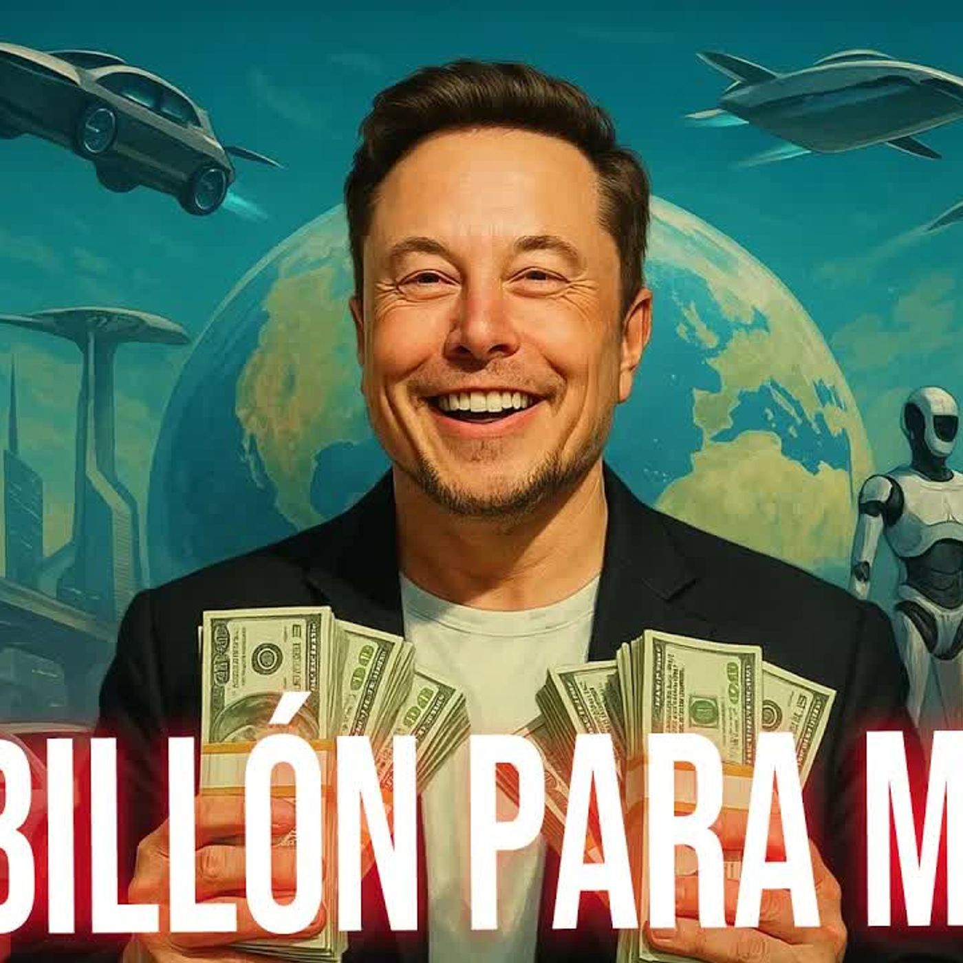 Tesla le promete un billón de dólares a Elon Musk： ¿a cambio de qué？ episode artwork