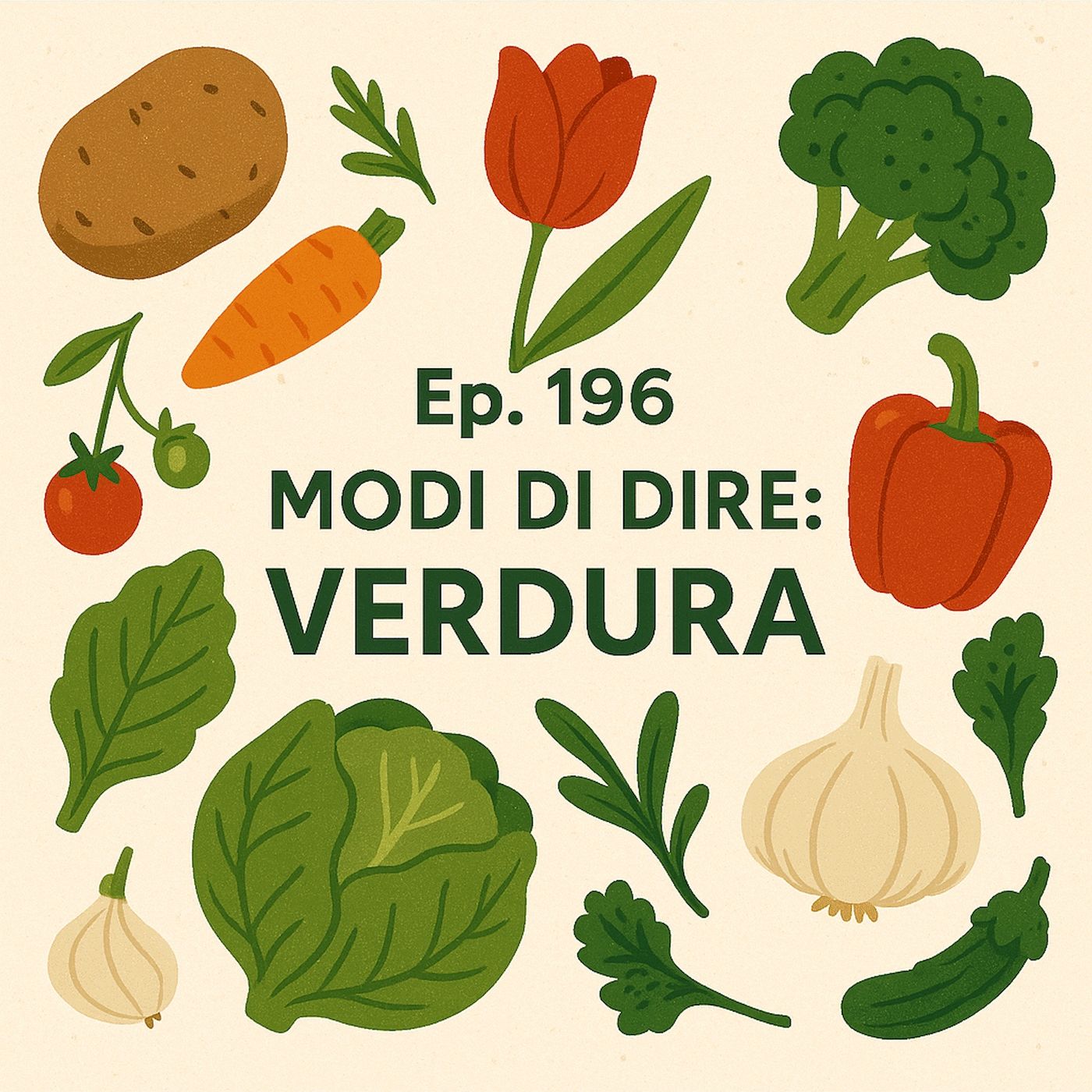 Ep. 196 - Modi di dire con la verdura 🇮🇹 Luisa's Podcast