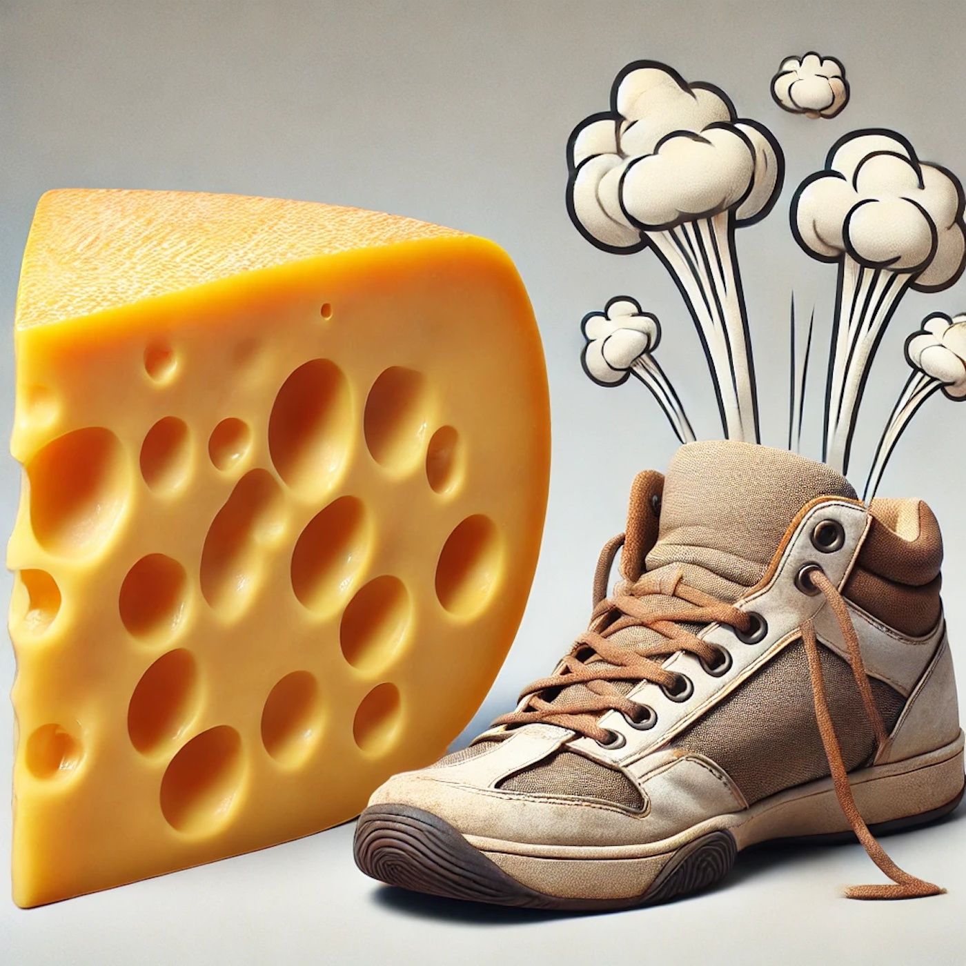 Tu t'es déjà demandé pourquoi certains fromages sentent comme des pieds ? episode artwork