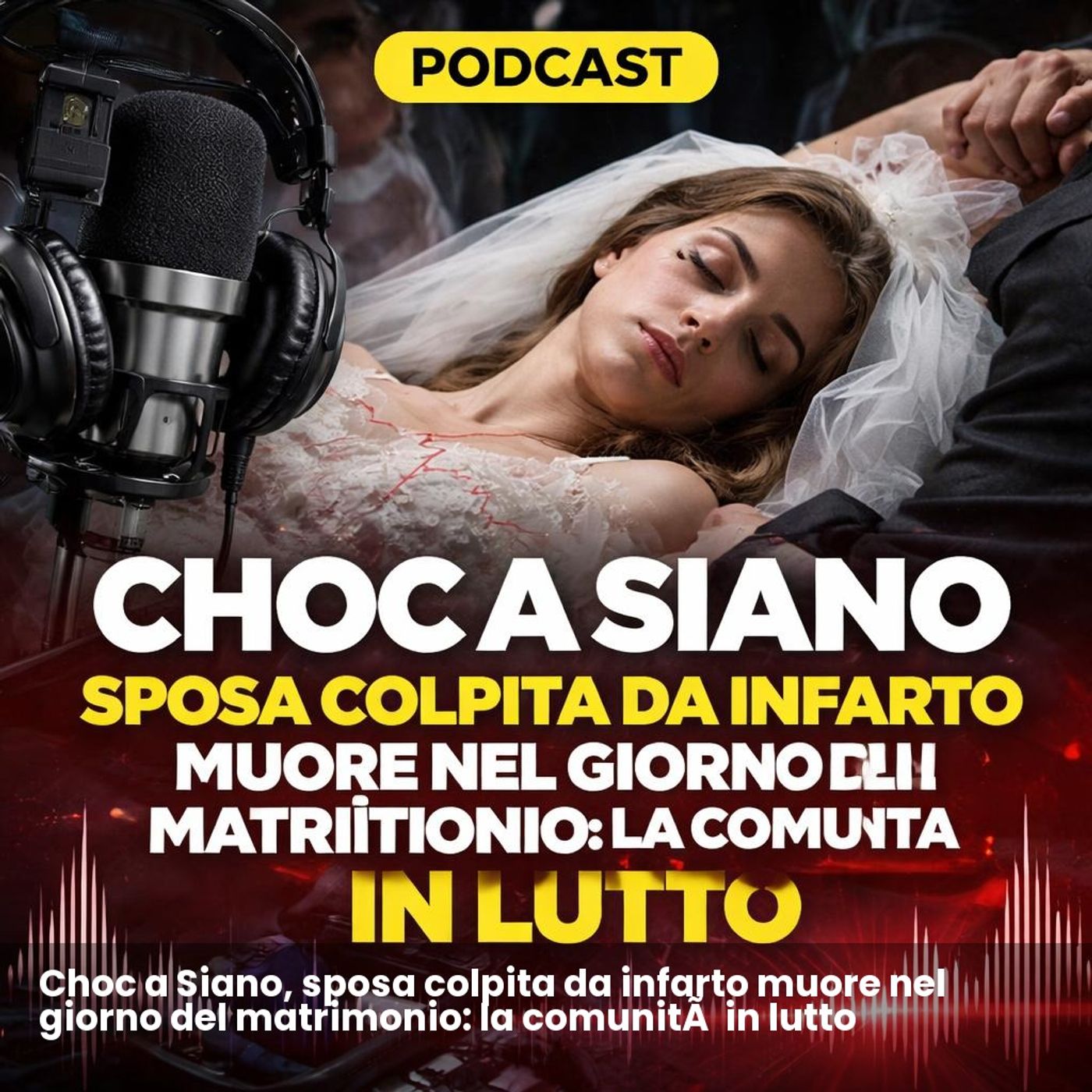 Choc a Siano, sposa colpita da infarto muore nel giorno del matrimonio: la comunità in lutto episode artwork