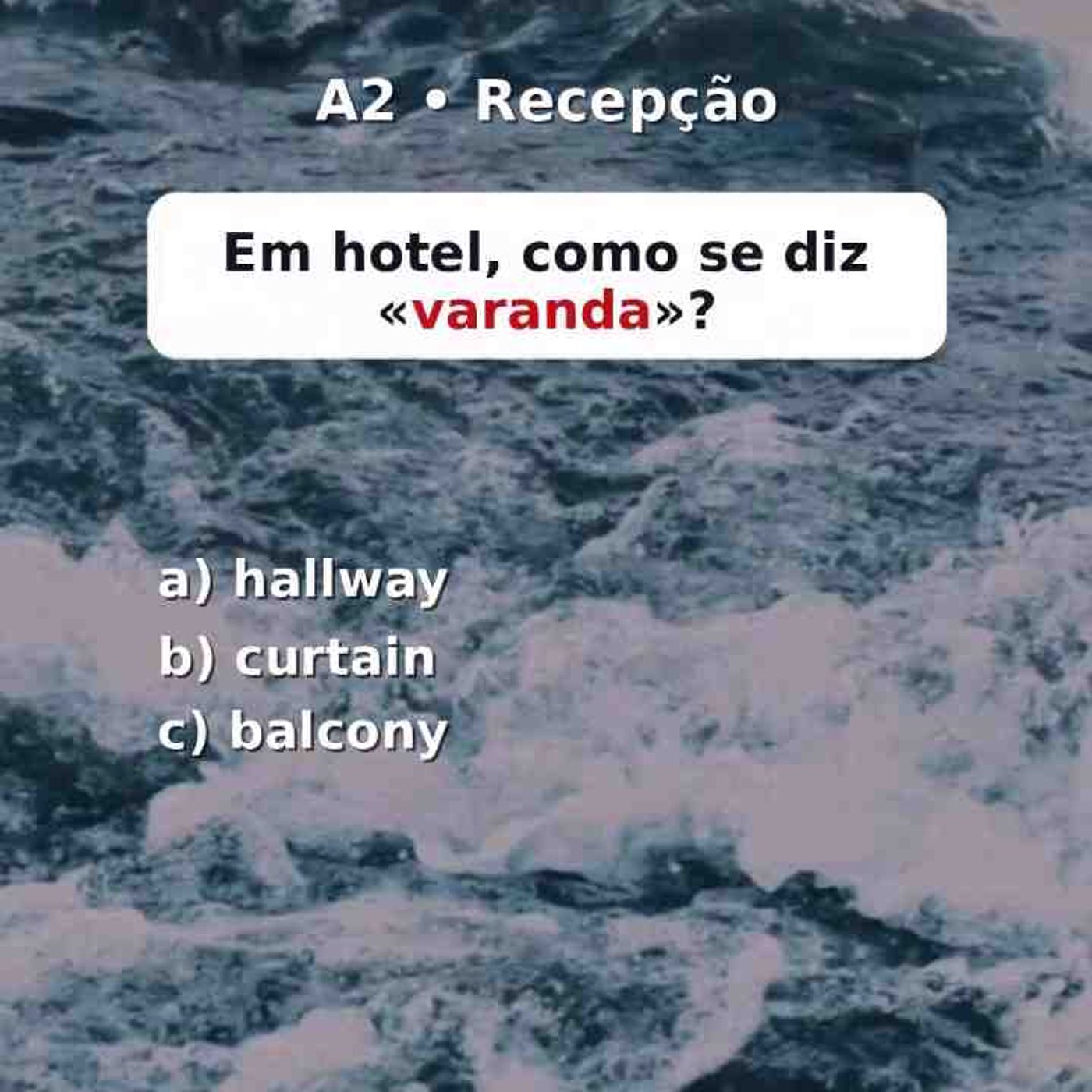 Teste seu inglês para a vida real_ recepção