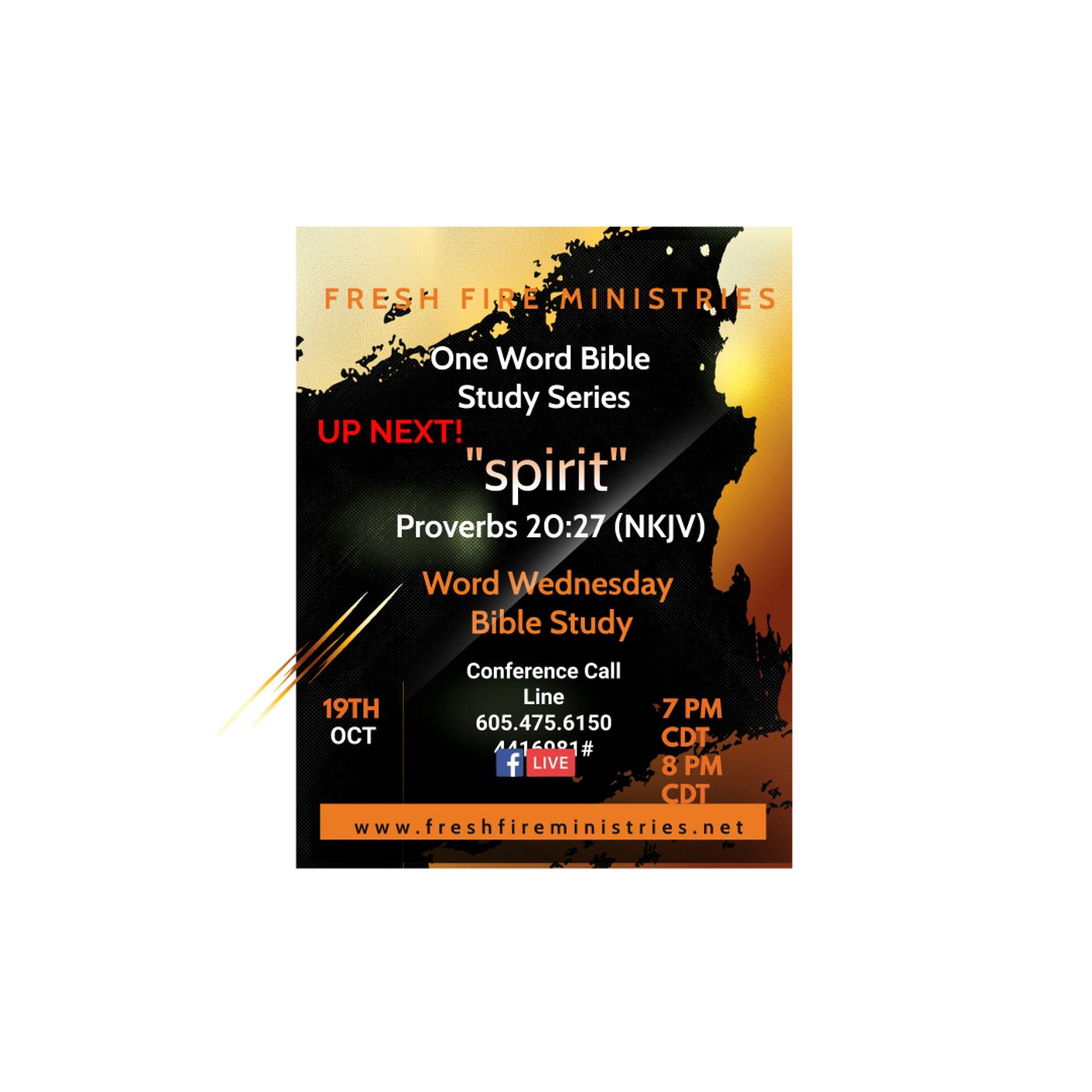 One Word Bible Study Series "spirit" Proverbs 20:27 (NKJV) episode artwork