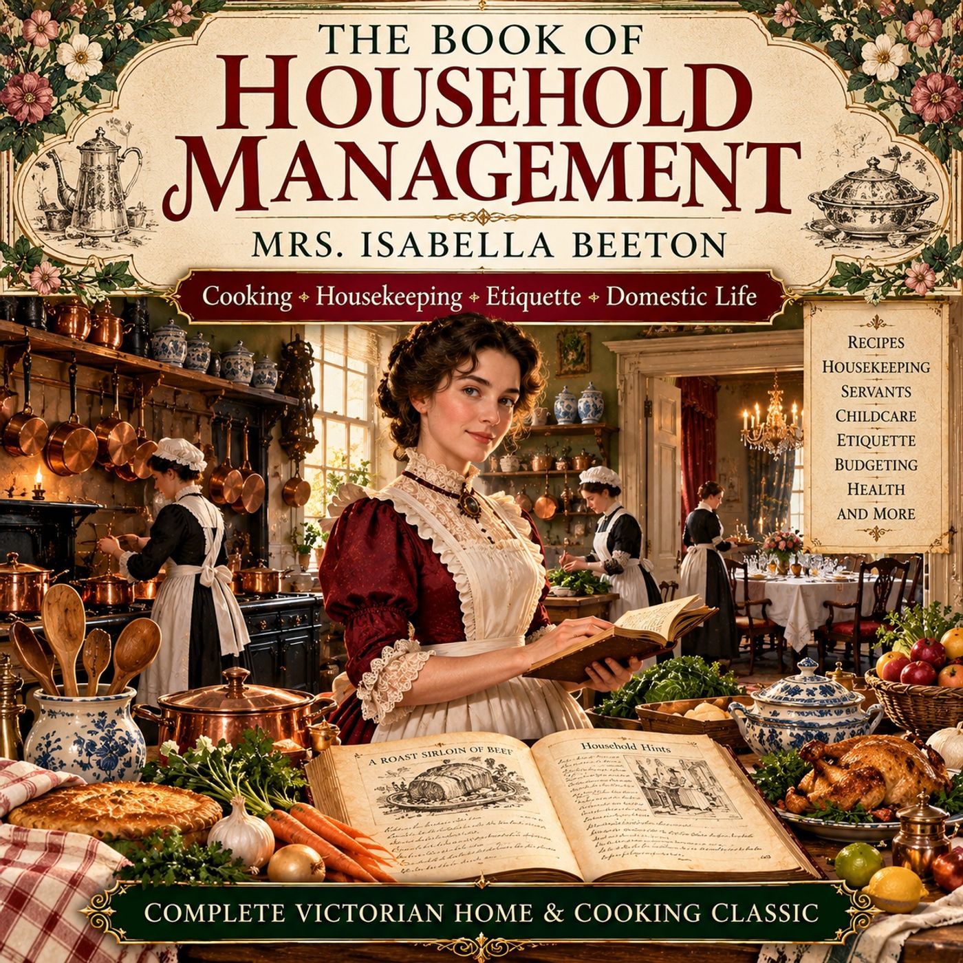 The Book of Household Management by Isabella Beeton | Complete Victorian Home & Cooking Classic Part 1