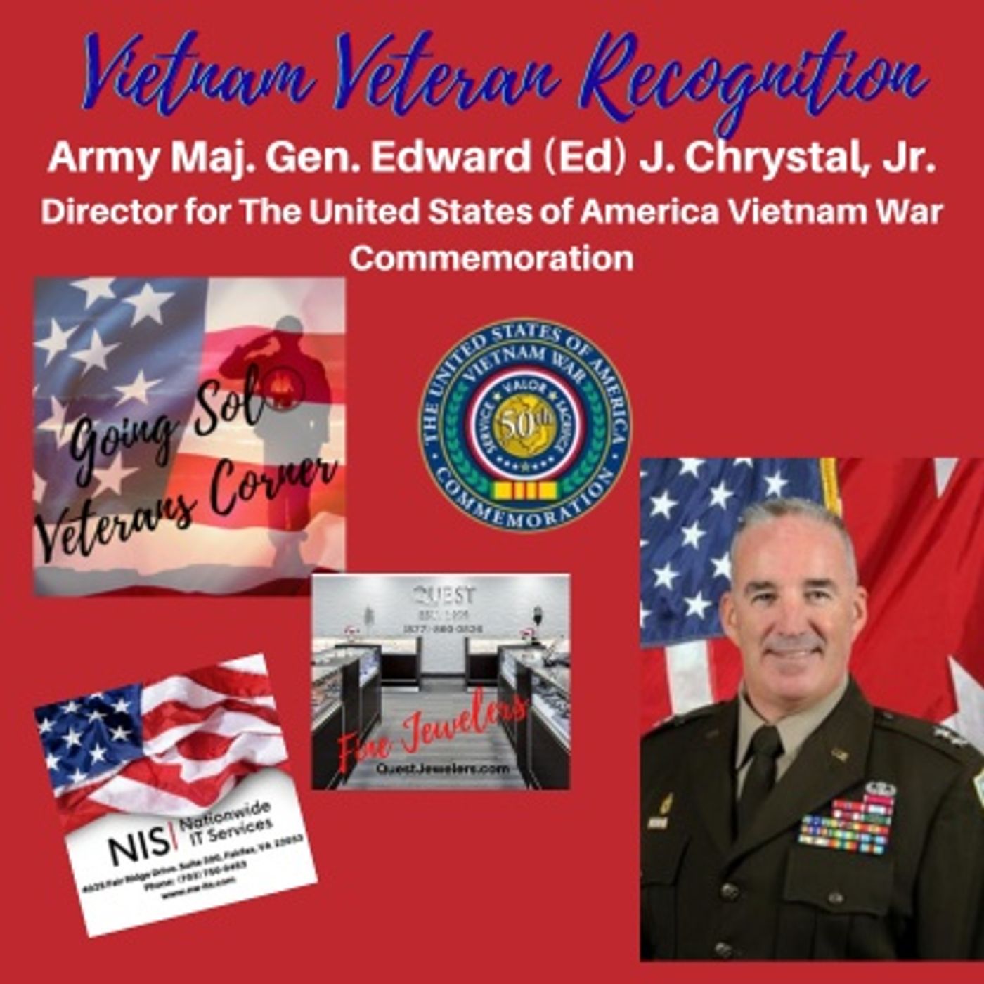 Vietnam Veteran Recognition - Army Maj. Gen. Edward (Ed) J. Chrystal, Jr.