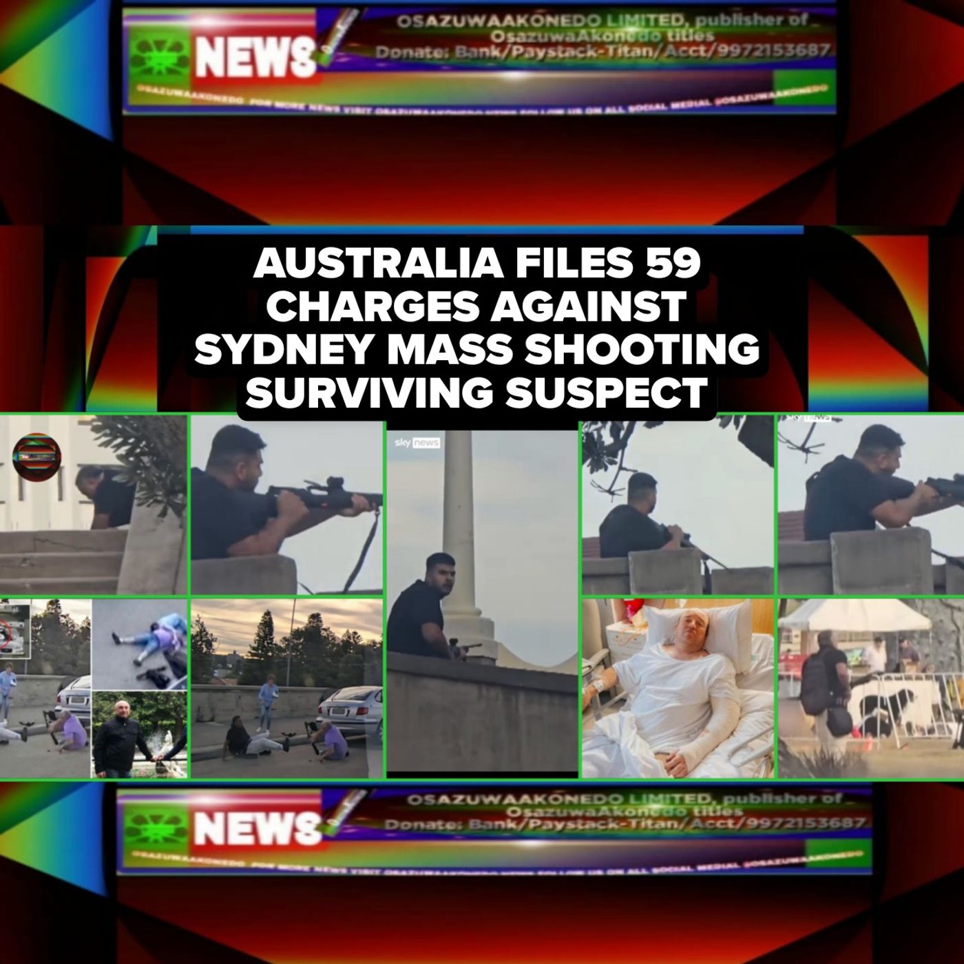 Australia Files 59 Charges Against Sydney Mass Shooting Surviving Suspect episode artwork