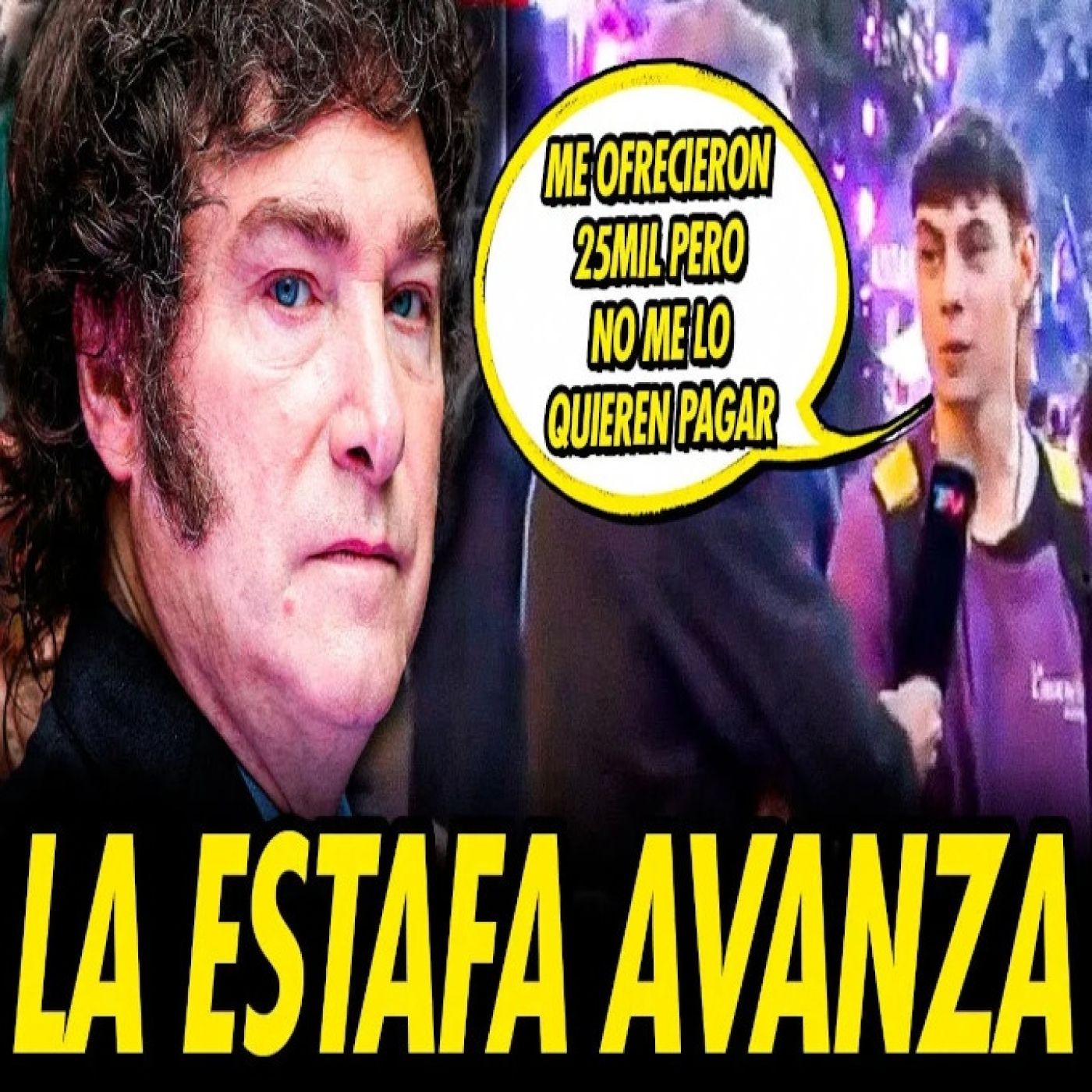 Elecciones en argentina: milei "paga" militantes para llenar sus actos pero... episode artwork