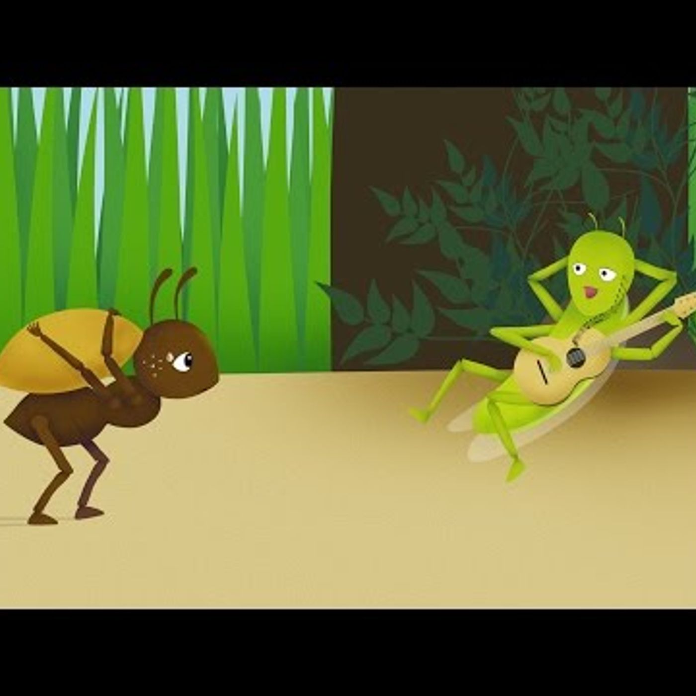 116. La cigarra y la hormiga - cuentos infantiles en español