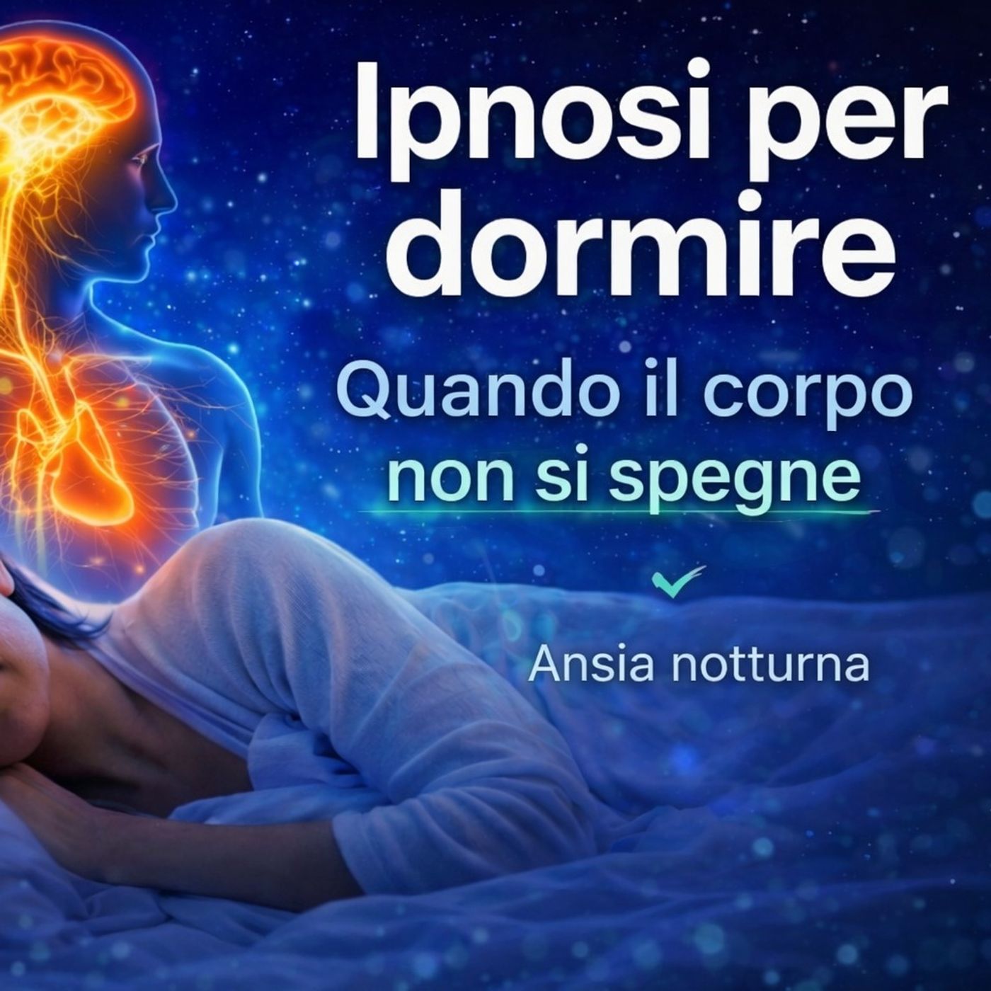 Ipnosi per dormire | Quando il corpo non si spegne (ansia notturna)