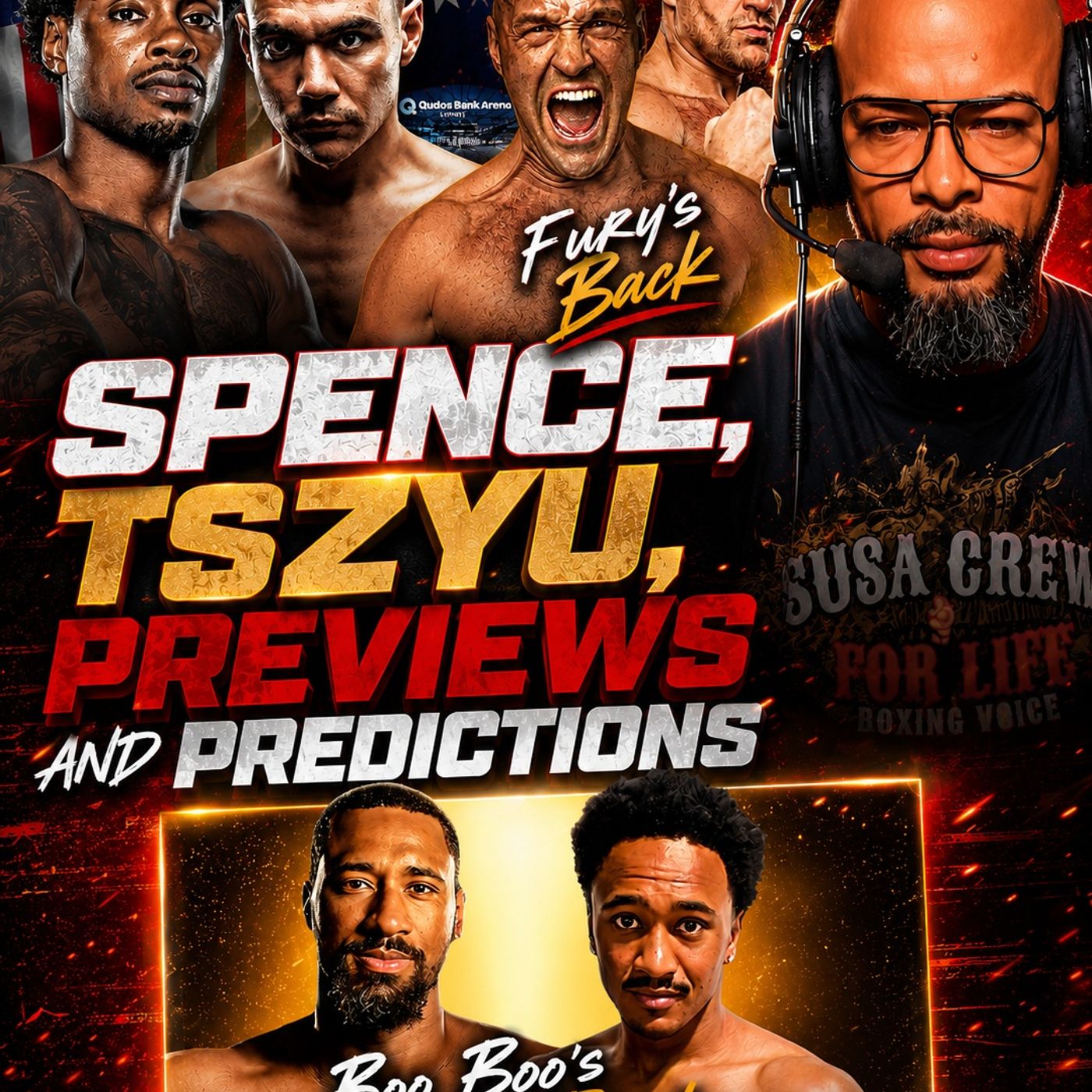 ☎️ Errol Spence vs Tim Tszyu Preview & Predictions | Tyson Fury Returns | Andrade & Fulton Breakdown episode artwork