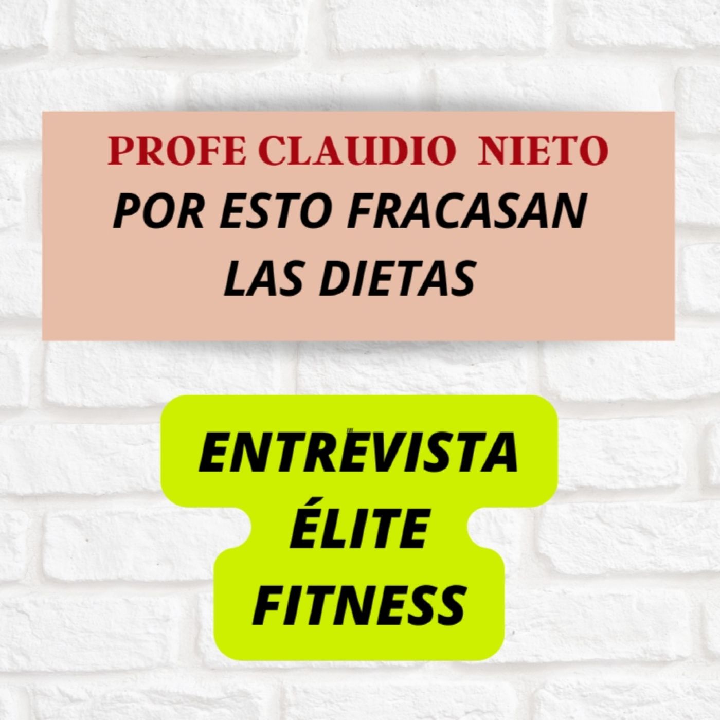 270. ME ENTREVISTAN en ÉLITE FITNESS, ¿POR QUÉ LAS DIETAS NO FUNCIONAN?