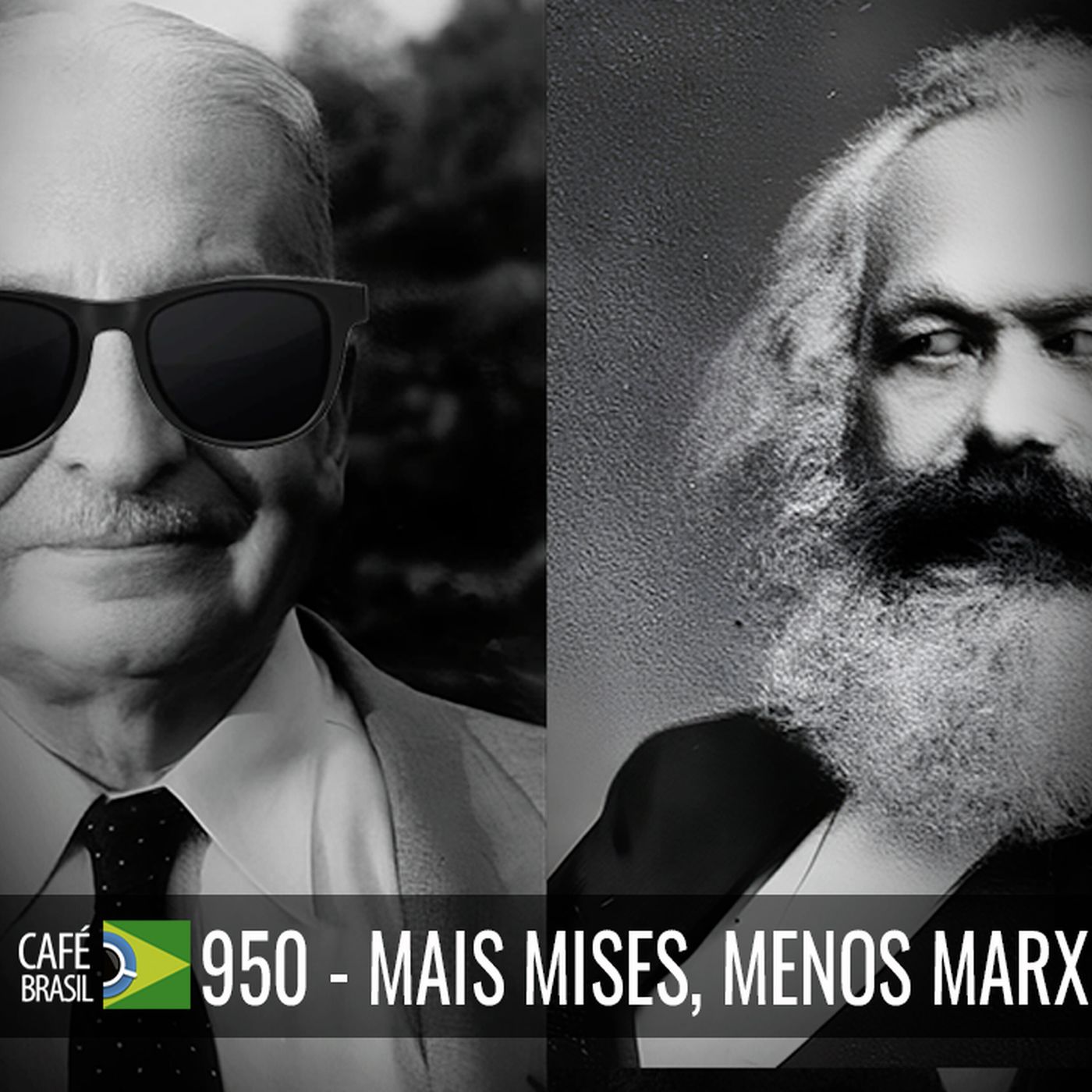 Cafe Brasil 950 - Mais Mises, menos Marx episode artwork