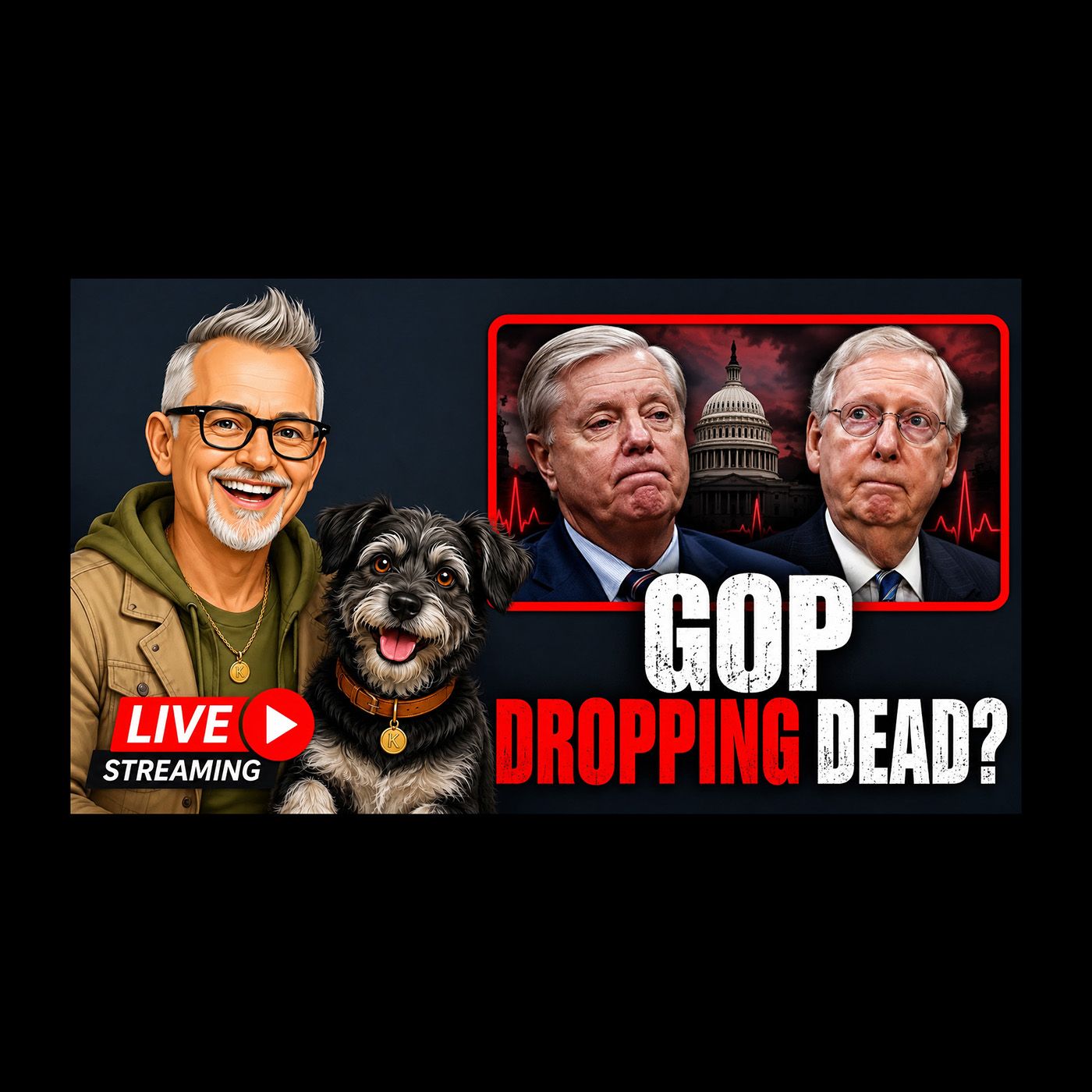 The GOP is Dropping D E A D Is the GOP in Crisis? Plus Parasites Invade Your Food! episode artwork
