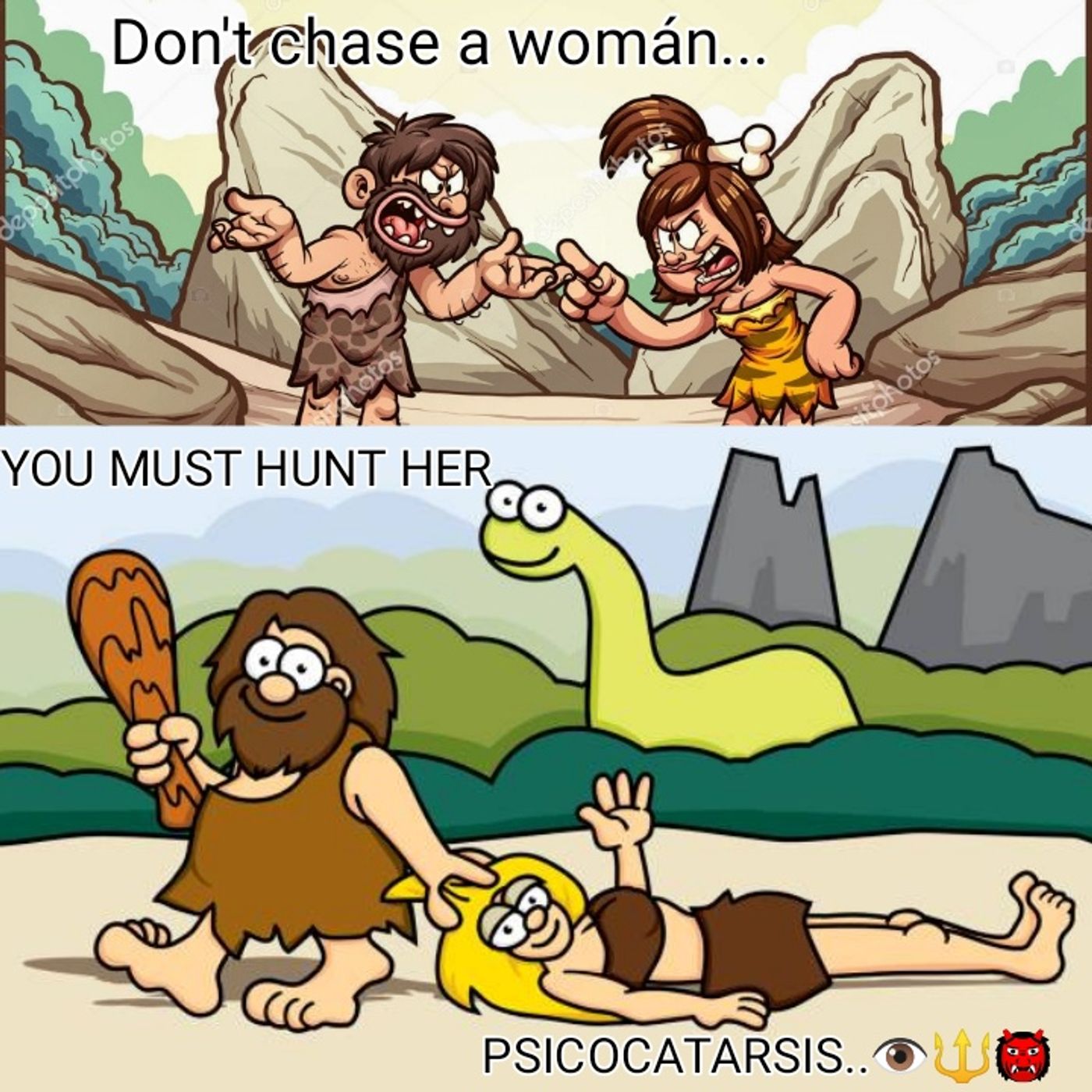 NEVER CHASE A WOMAN (YOU MUST HUNT HER)  According to Machiavelli episode artwork