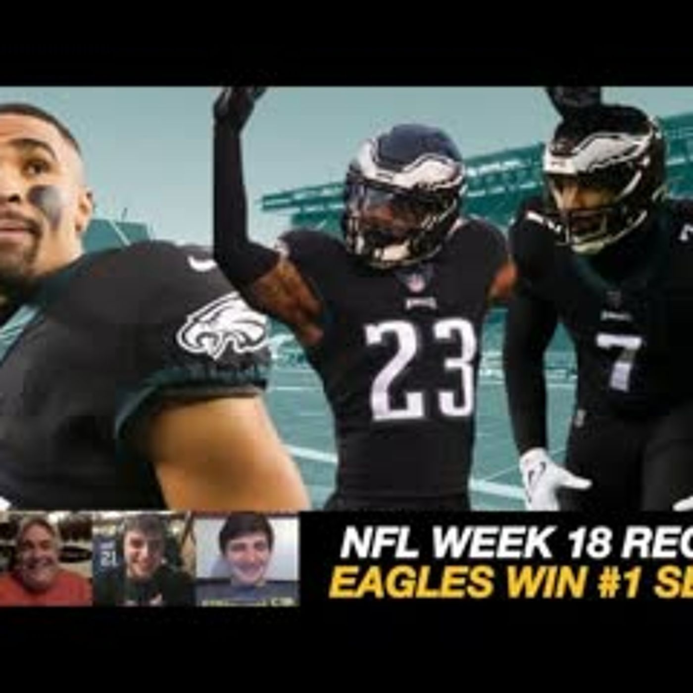 NFL WEEK 18 RECAP: Philadelphia Eagles WIN NFC East & #1 SEED | Eagles vs Giants Recap episode artwork